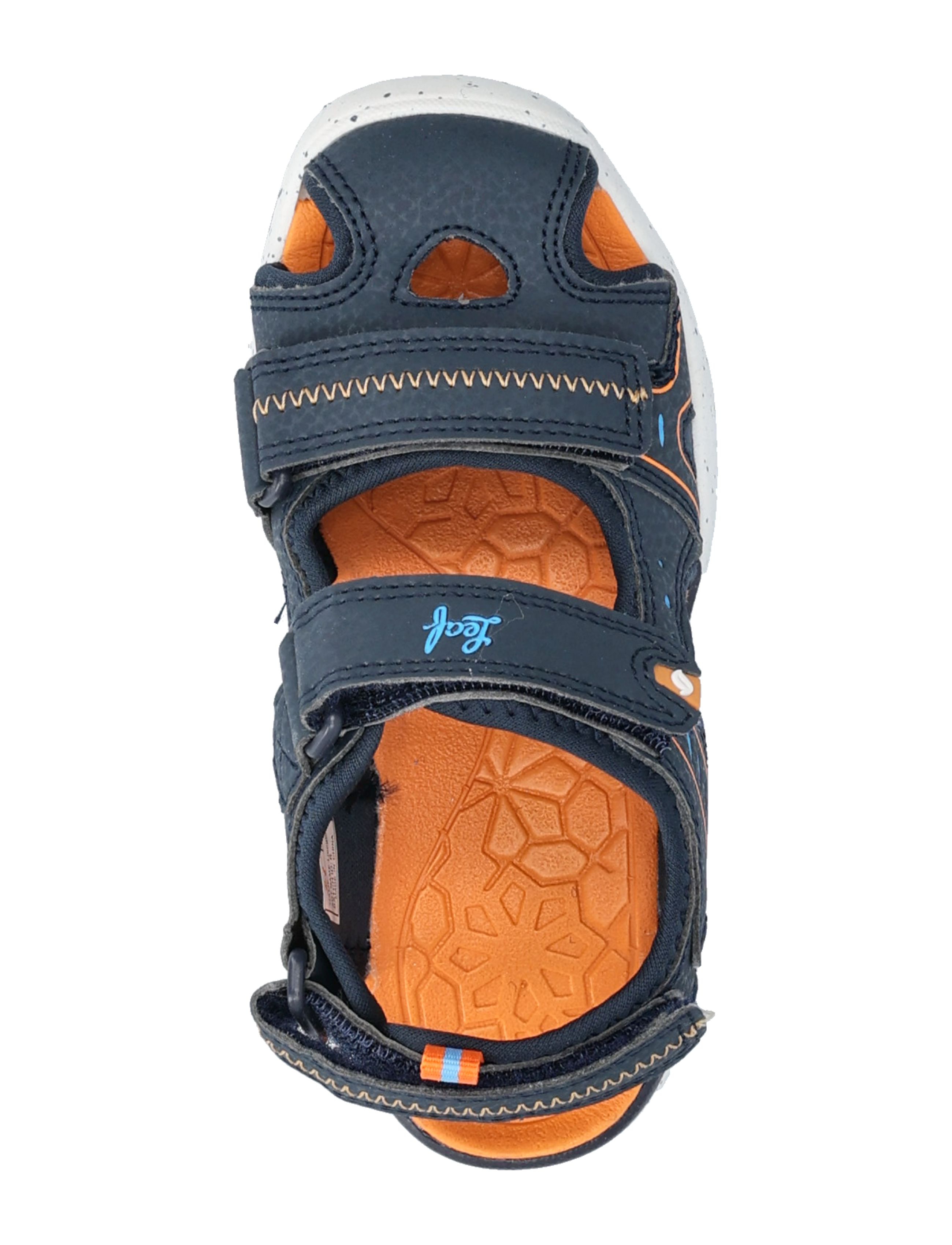 Leaf - Ljungby - gode sommertilbud - navy/orange - 3