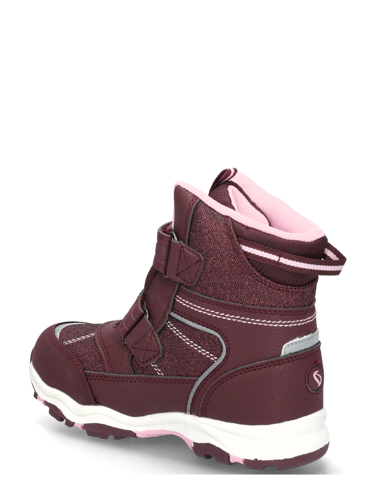 Leaf - Siljan - hiking shoes - burgundy/pink - 1