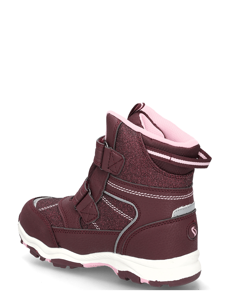 Leaf - Siljan - hiking shoes - burgundy/pink - 1