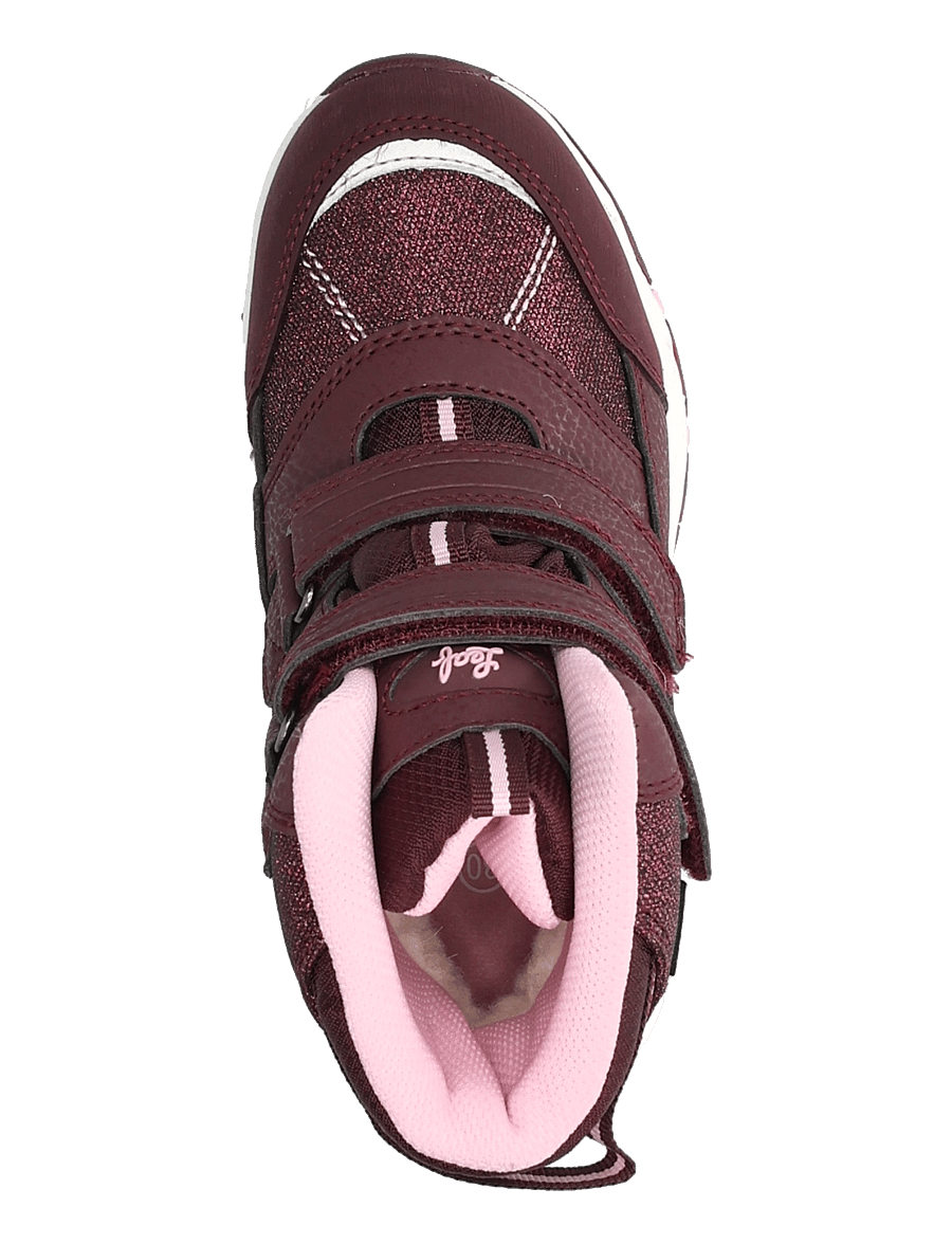Leaf - Siljan - hiking shoes - burgundy/pink - 3