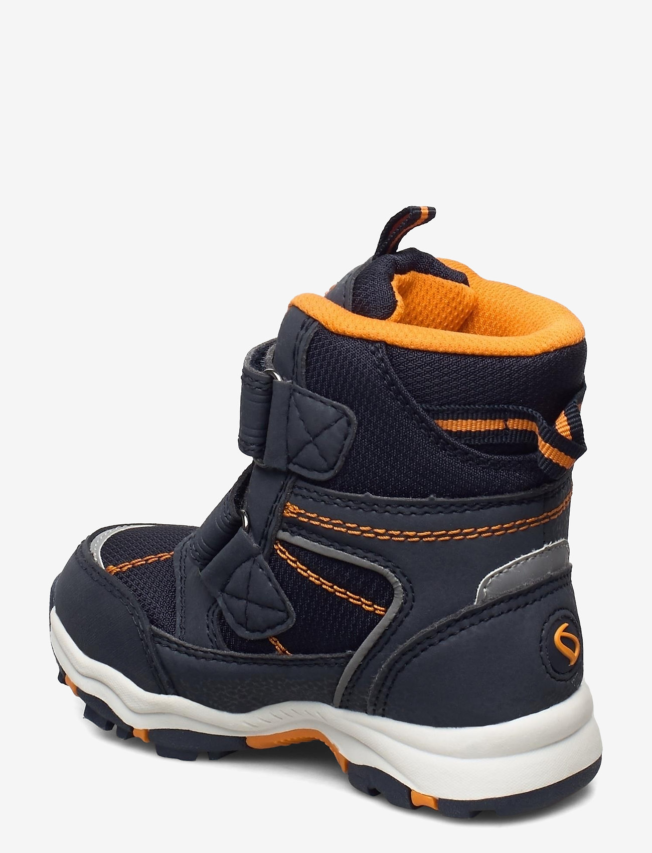 Leaf - Siljan - efterårssko - navyorange - 2