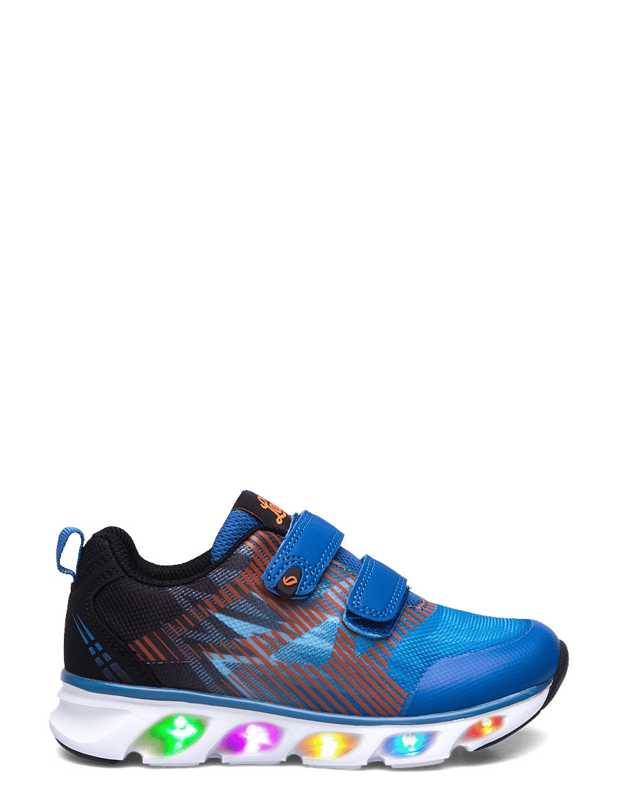 Leaf - Skalka - blinkande sneakers - blue/orange - 1