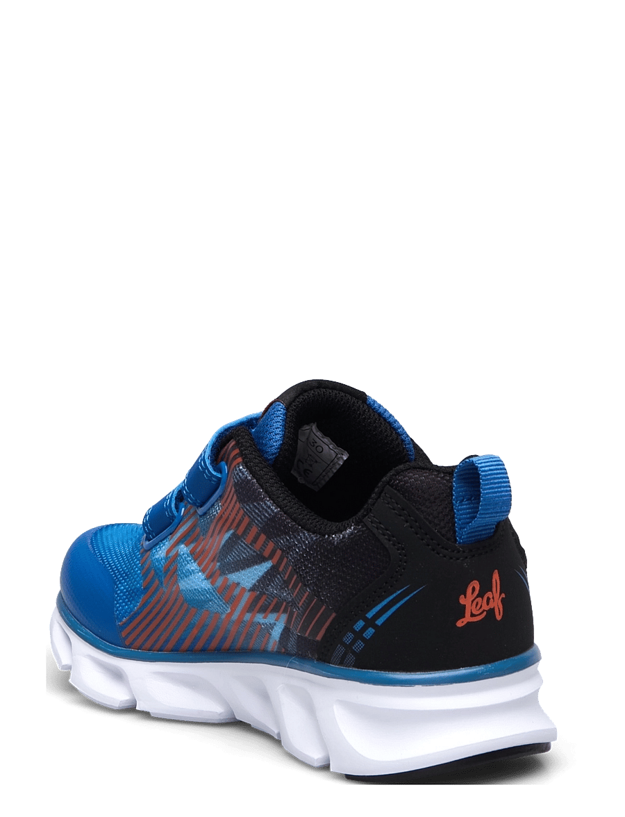 Leaf - Skalka - blinkande sneakers - blue/orange - 2