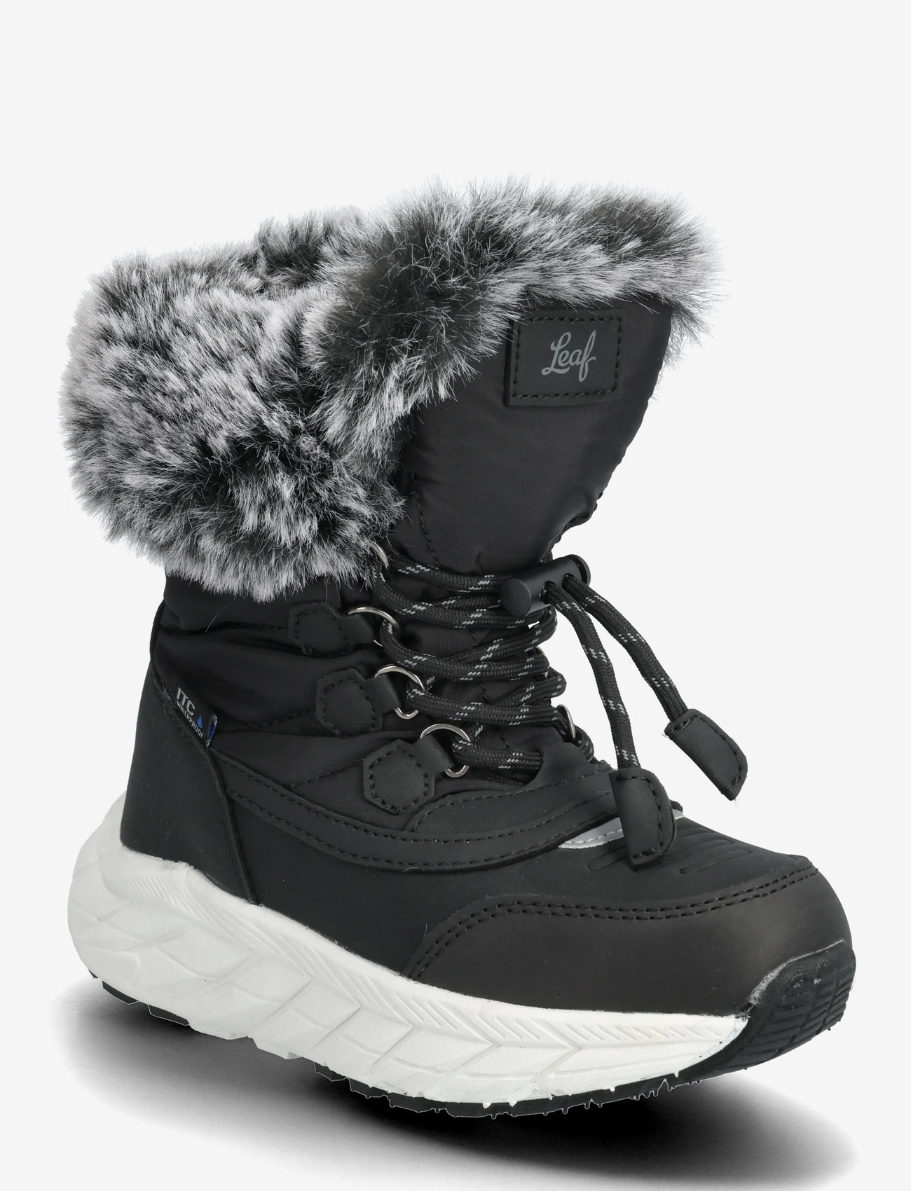 Leaf - Solna - fall shoes - black - 0