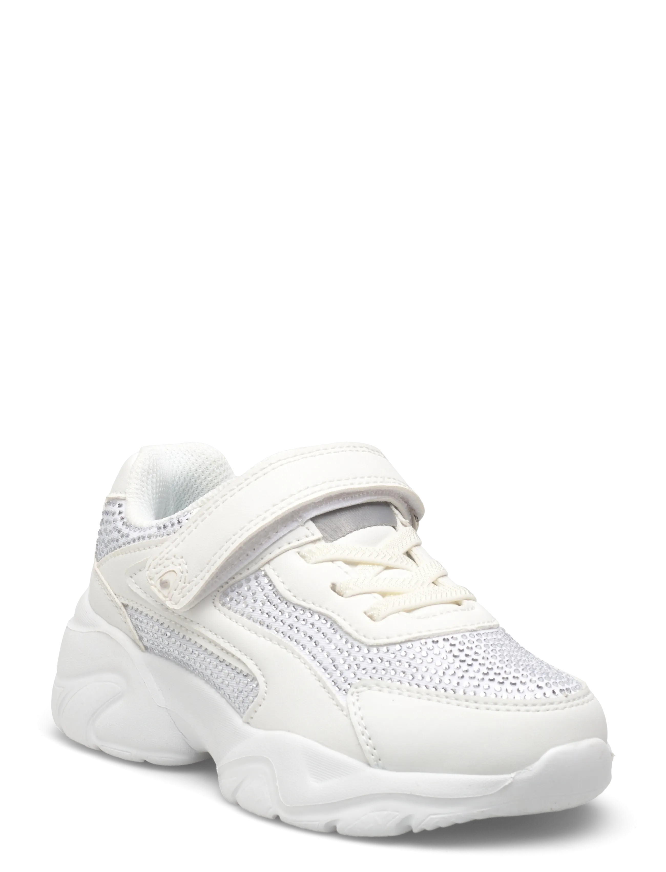 Leaf Tibro, Børn, Chunky Velcro-rem Sneakers, Hvid, Str: 29
