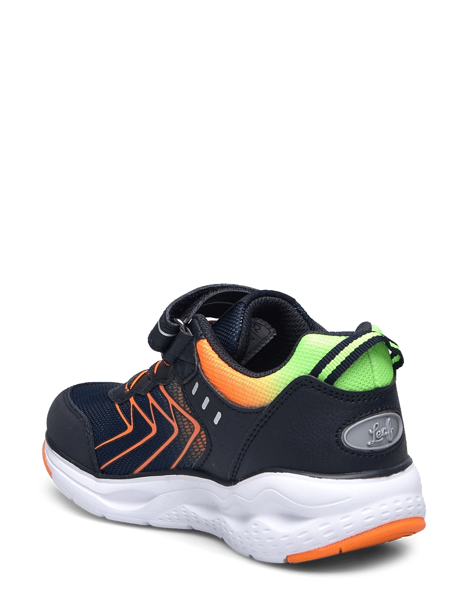 Leaf - Varberg - niedriger schnitt - navy/lime - 2