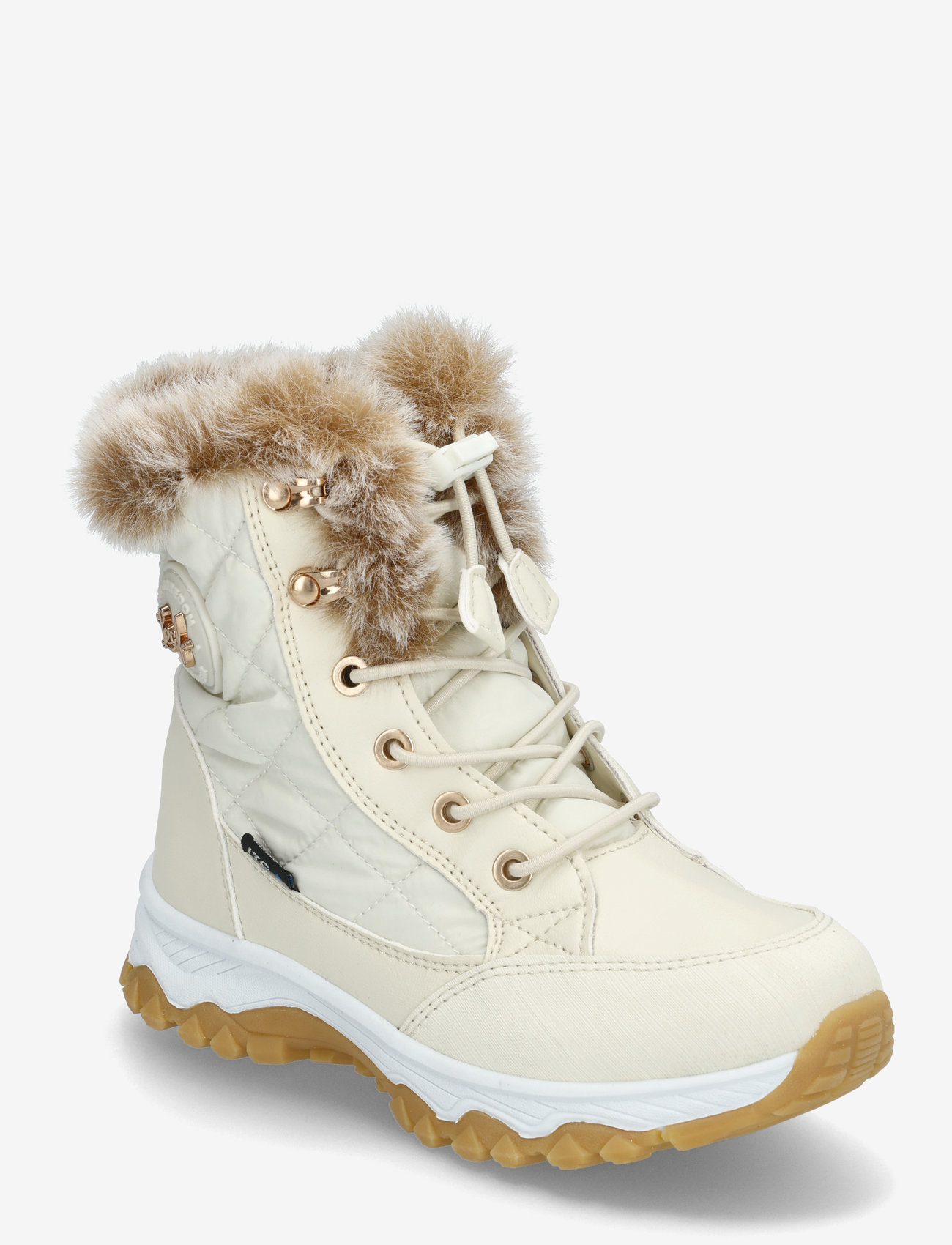 Leaf - Visby - efterårssko - beige - 0