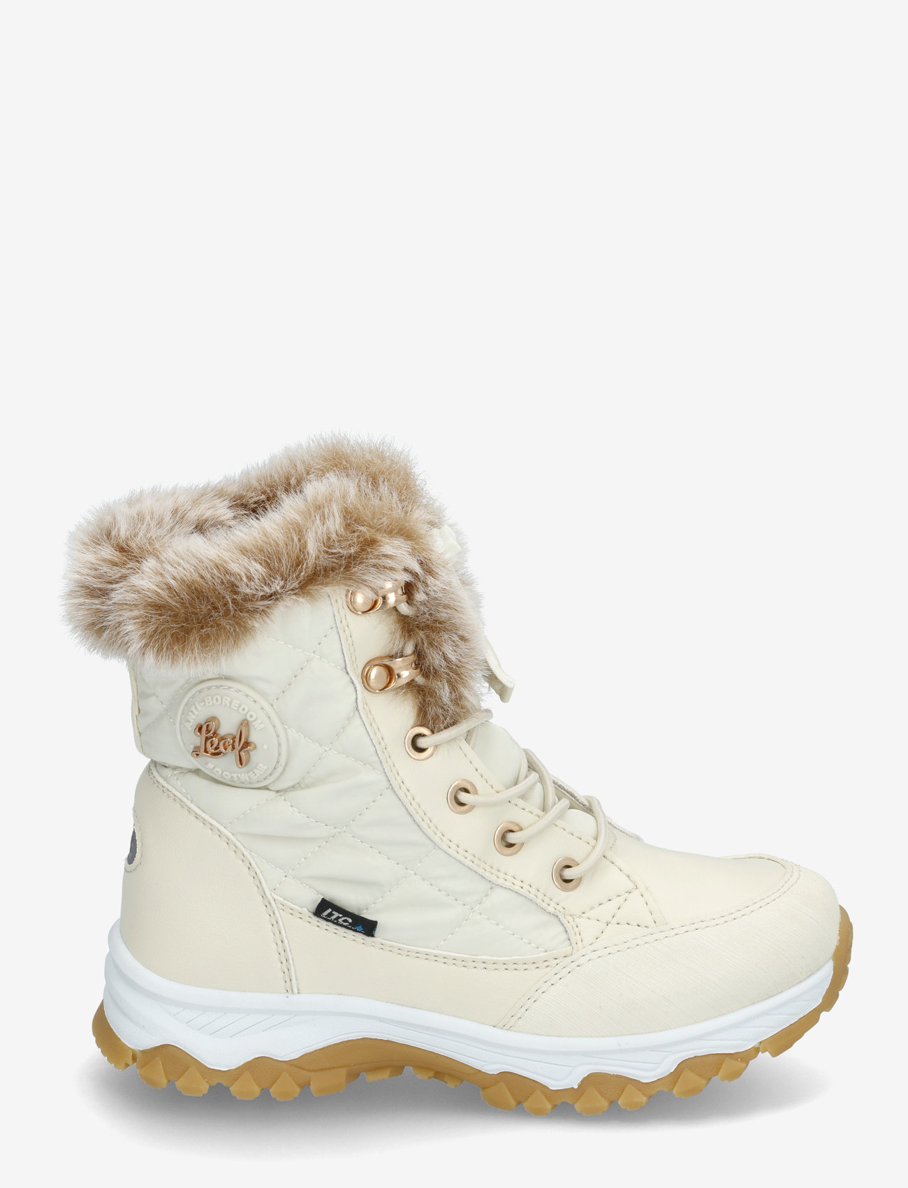 Leaf - Visby - efterårssko - beige - 1