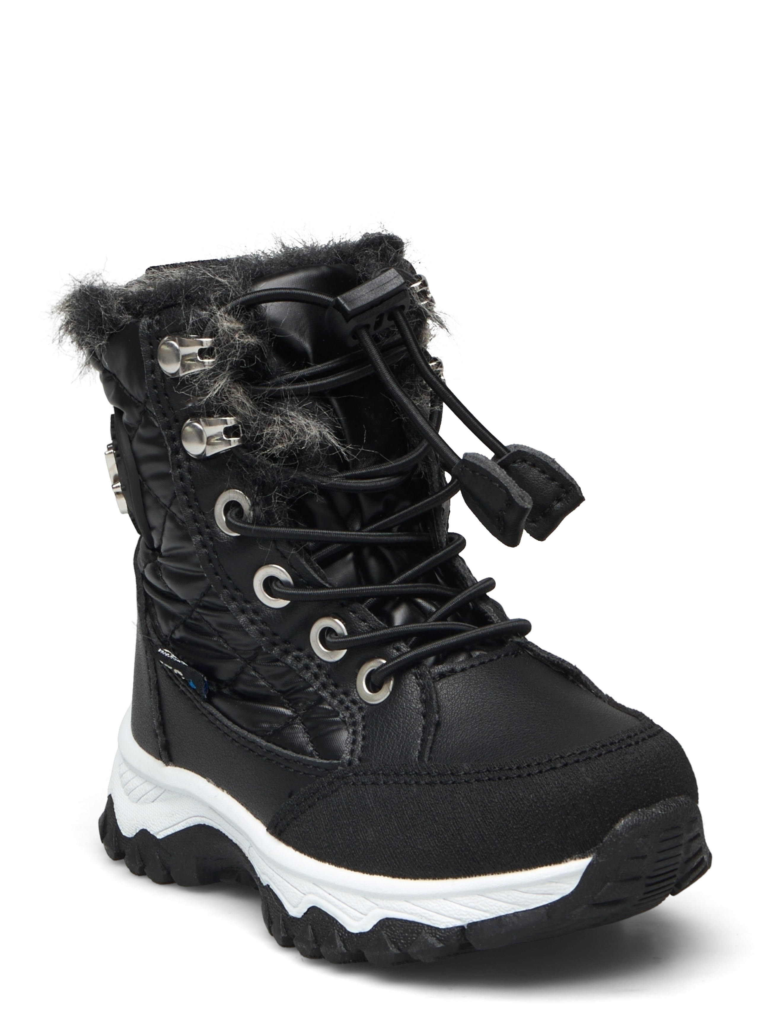 Leaf Visby, 29/19.6 cm, Schuhe, Schwarz - Winter Boots, Kinder