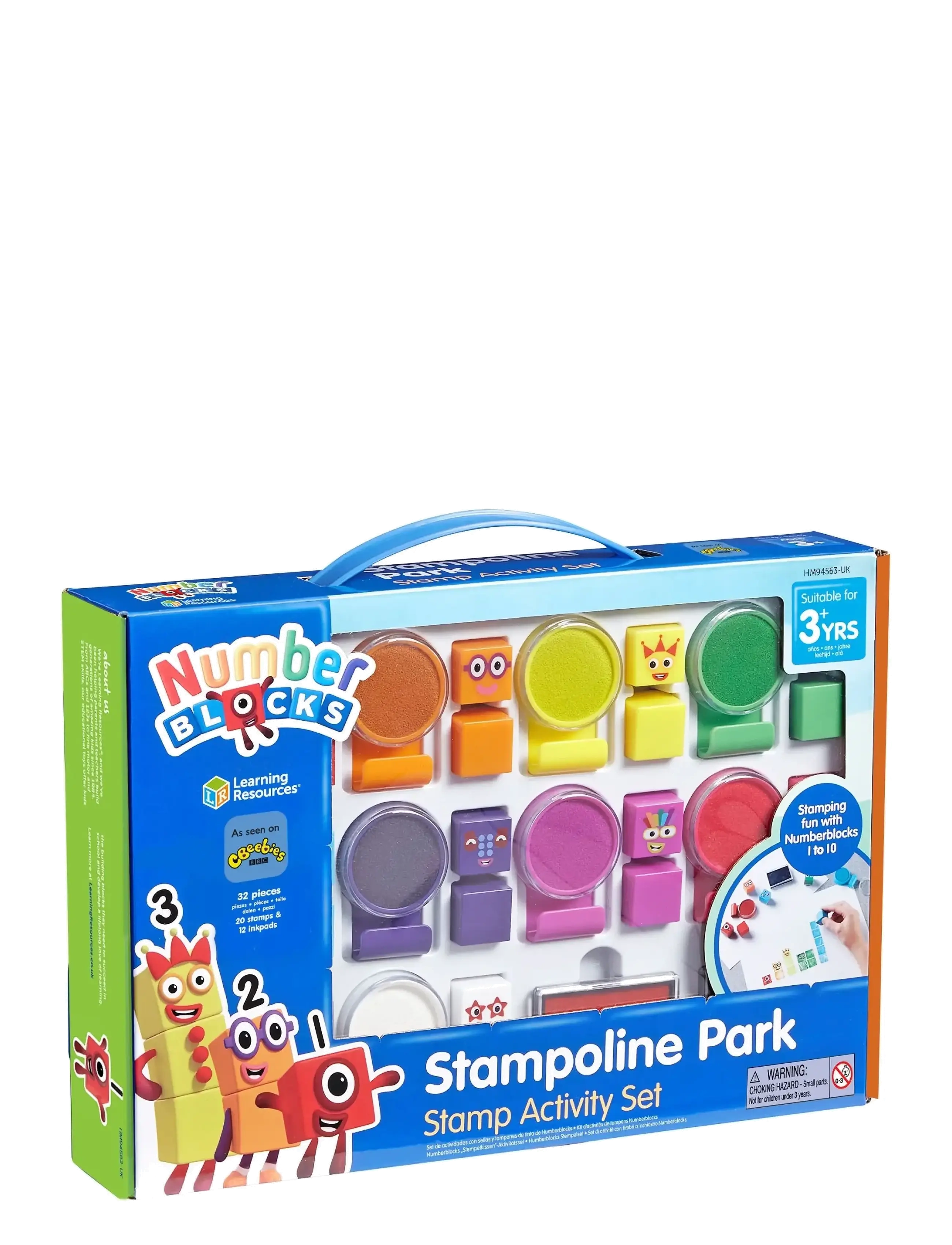 Learning Resources Numberblocks® Stampoline Park Stamp Activity Set - Rita & Pyssla - MULTI COLOURED / multi