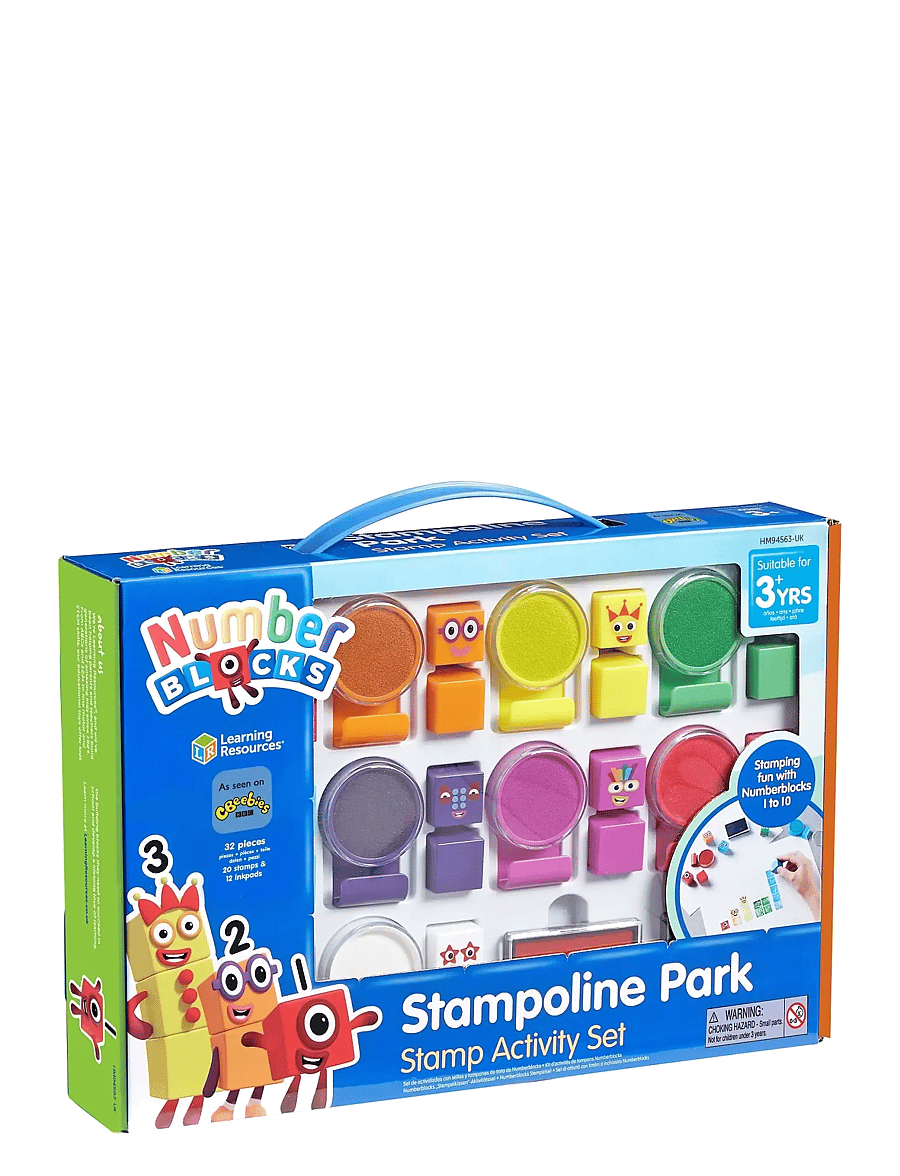 Learning Resources - Numberblocks® Stampoline Park Stamp Activity Set - stämplar - multi coloured - 1