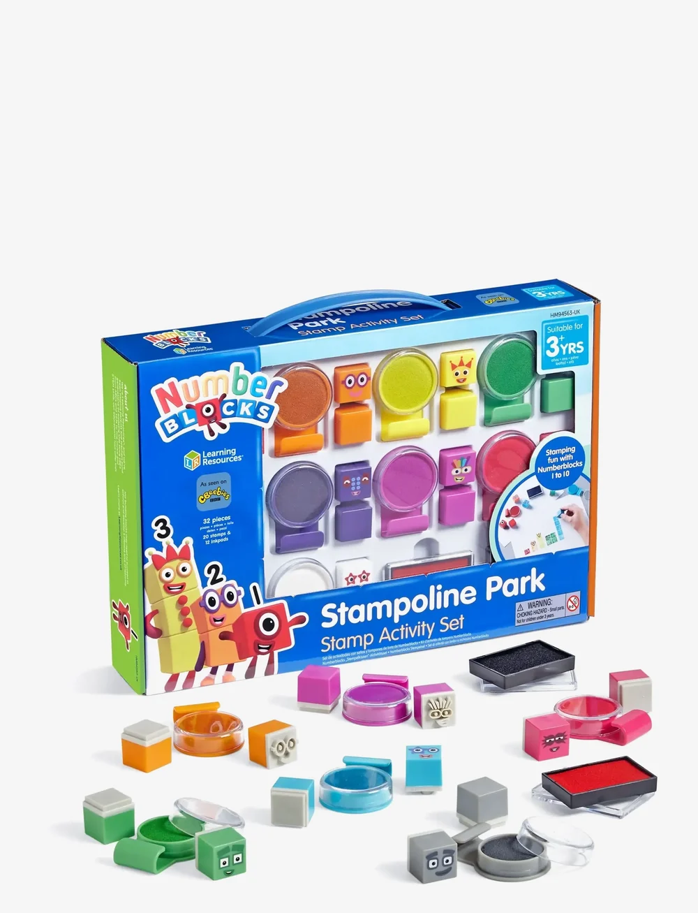 Learning Resources - Numberblocks® Stampoline Park Stamp Activity Set - stämplar - multi coloured - 2