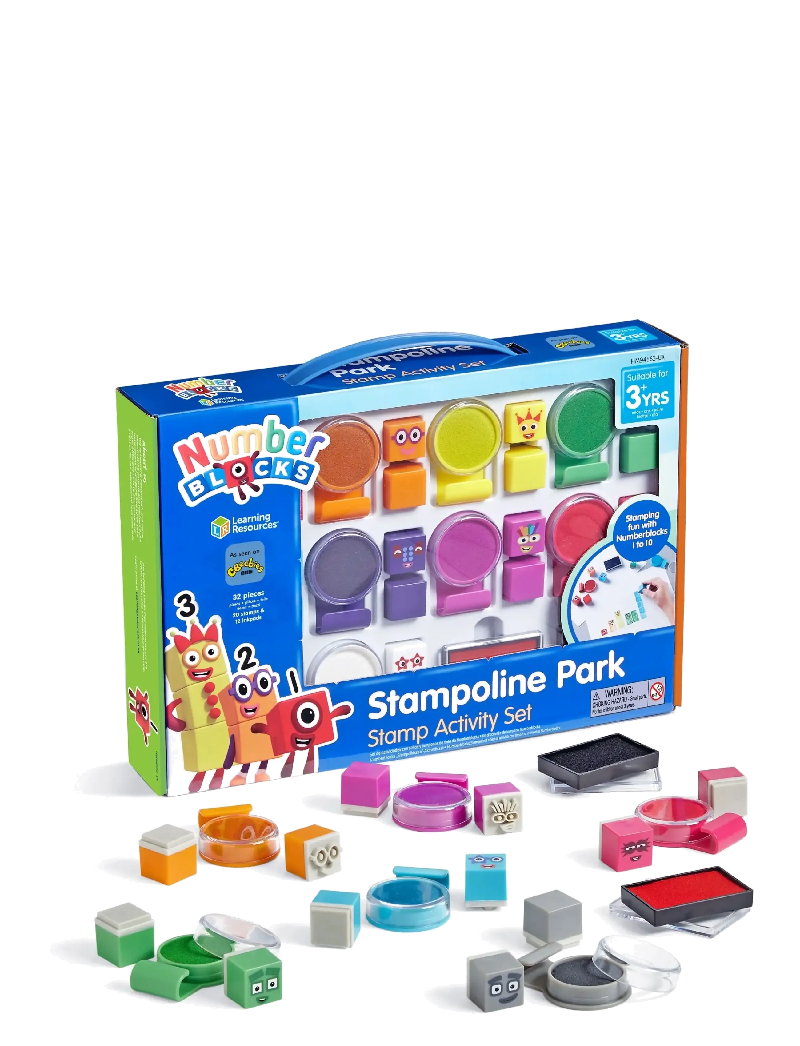 Learning Resources - Numberblocks® Stampoline Park Stamp Activity Set - stämplar - multi coloured - 2