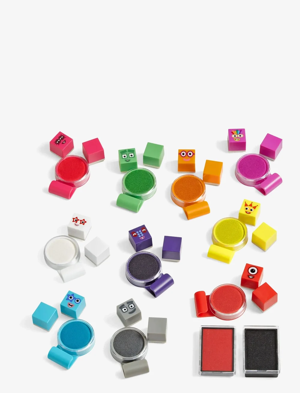 Learning Resources - Numberblocks® Stampoline Park Stamp Activity Set - stämplar - multi coloured - 3