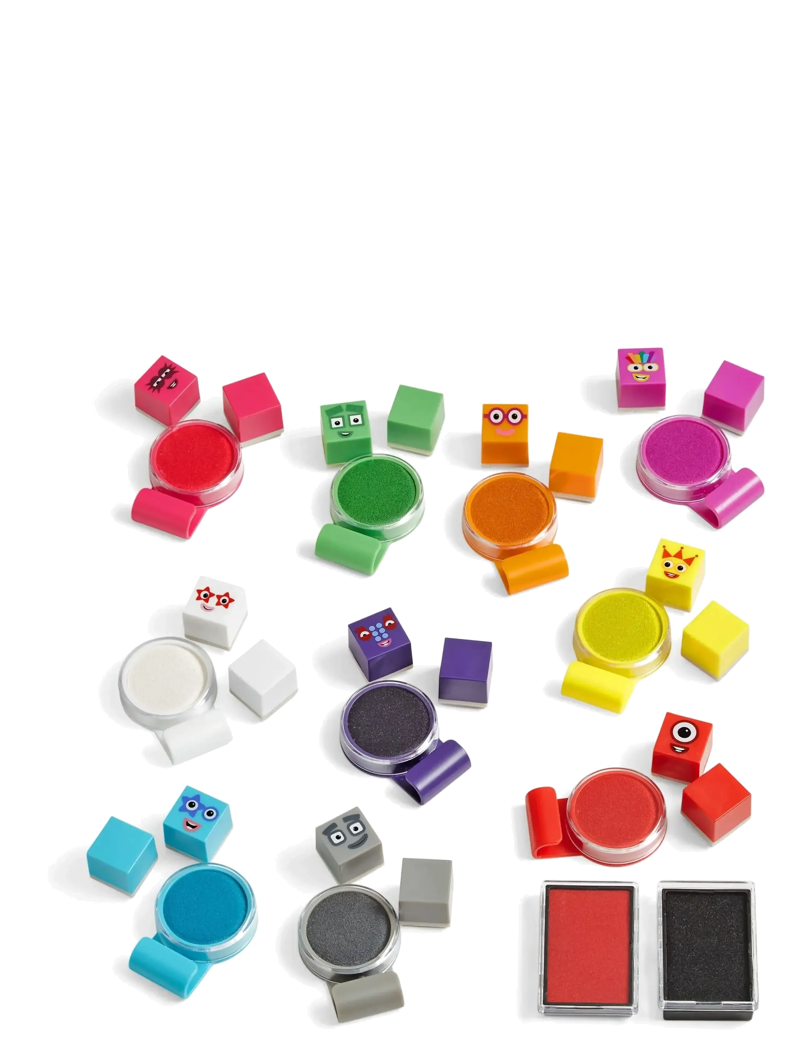 Learning Resources - Numberblocks® Stampoline Park Stamp Activity Set - stämplar - multi coloured - 3