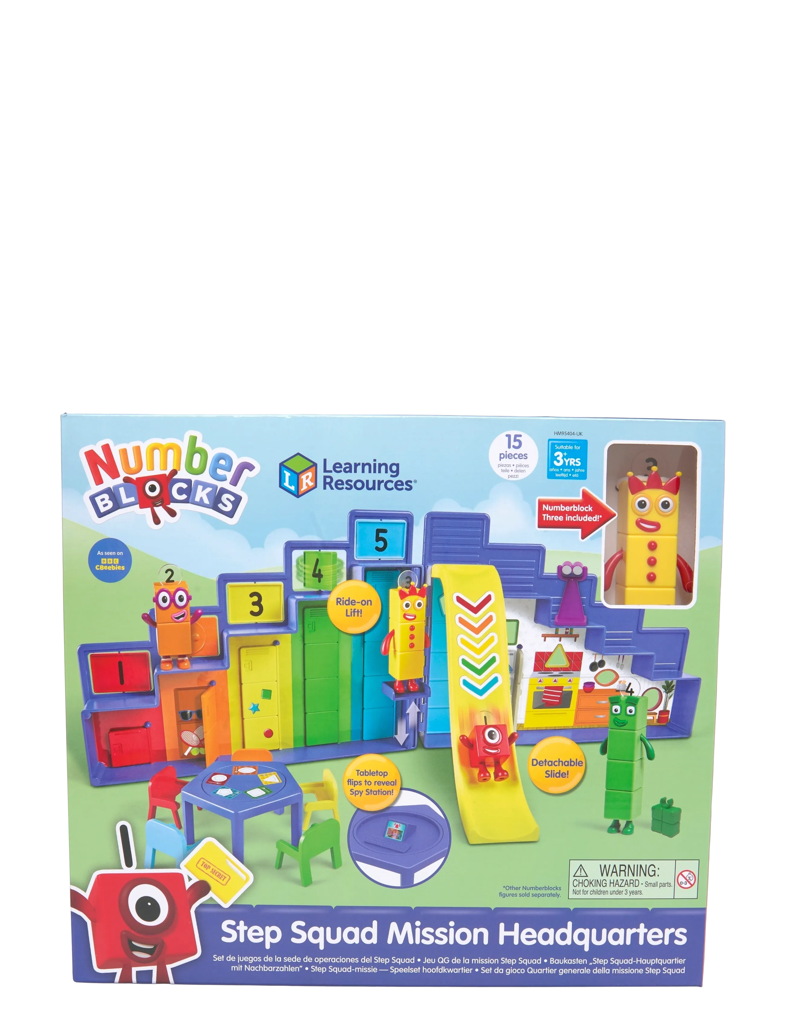 Learning Resources Numberblocks Step Squad Mission Headquarters, One Size, Multi/patterned, Legesæt Og Actionfigurer > Legesæt, Børn