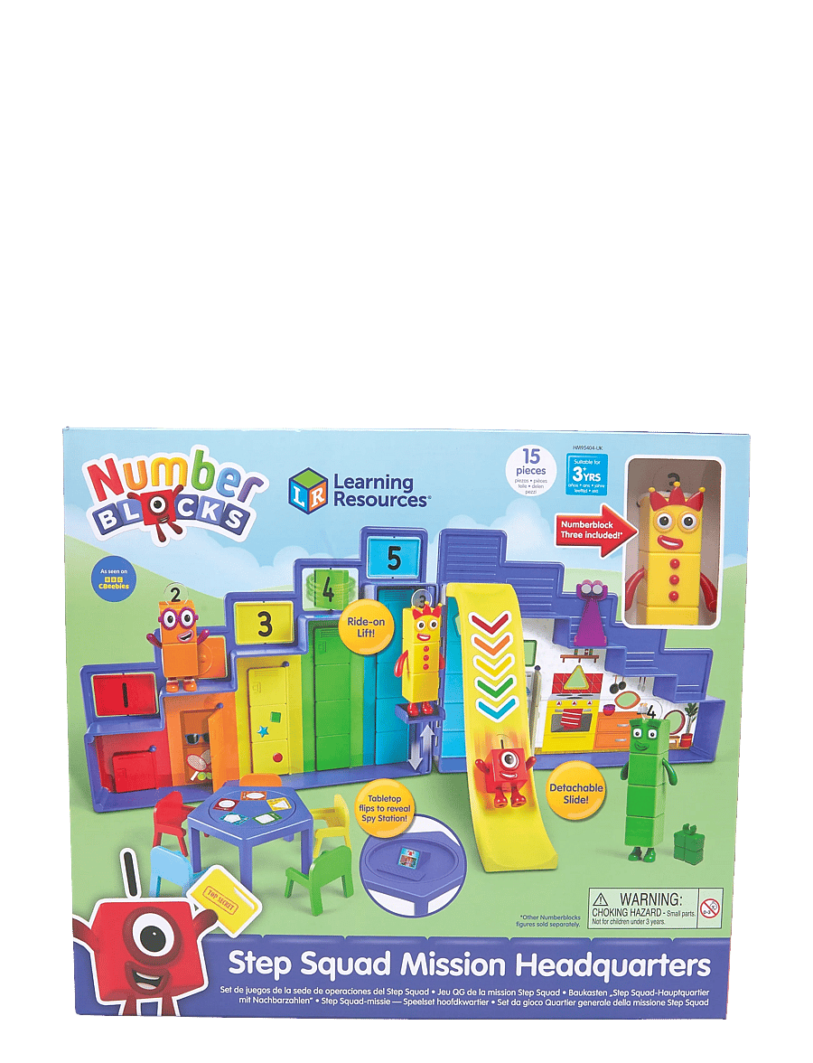Learning Resources - Numberblocks® Step Squad Mission Headquarters - lekset - multi coloured - 0