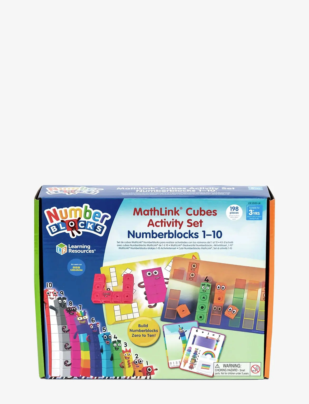 Learning Resources - MathLink® Cubes Numberblocks® 1-10 Activity Set - legesæt - multi coloured - 1