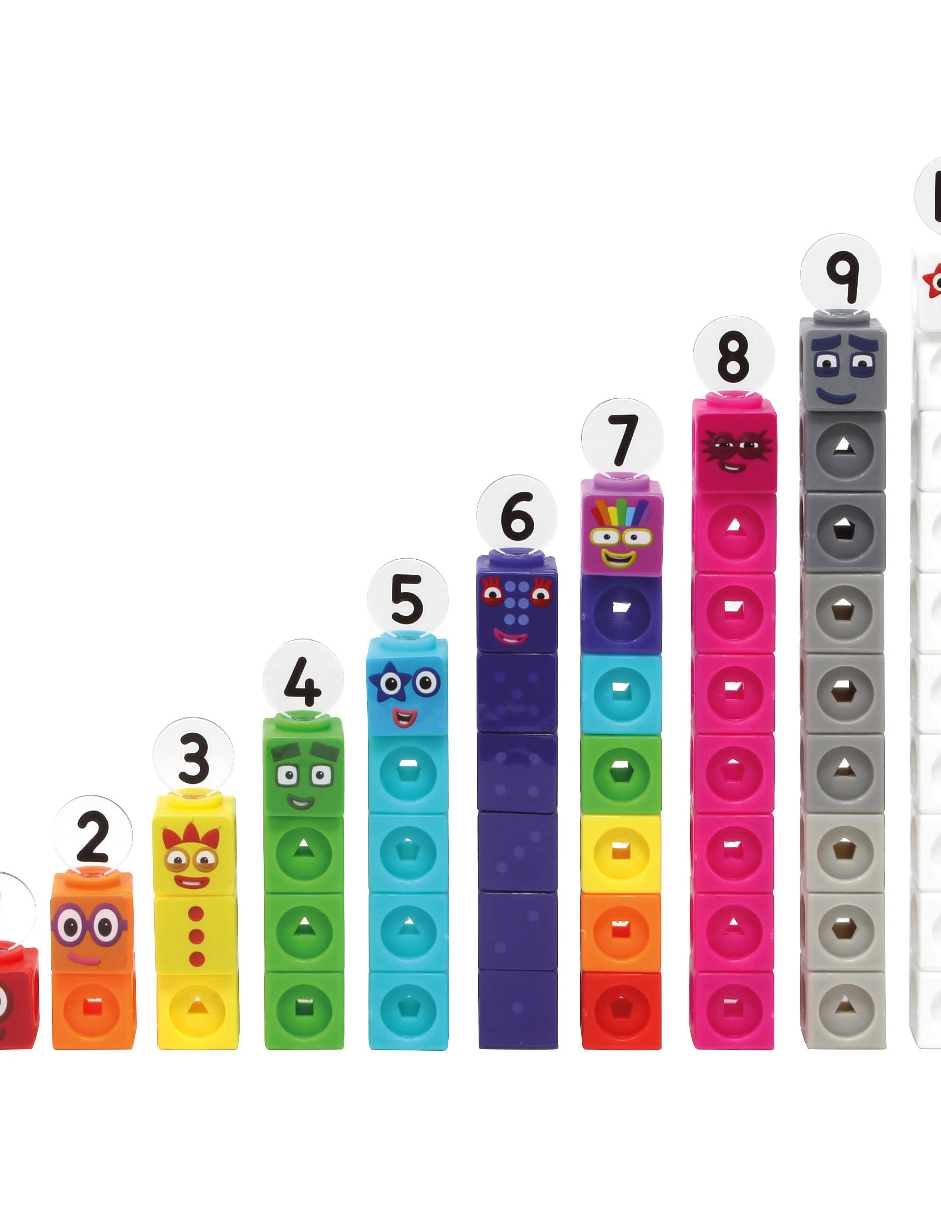 Learning Resources - MathLink® Cubes Numberblocks® 1-10 Activity Set - lekset - multi coloured - 4