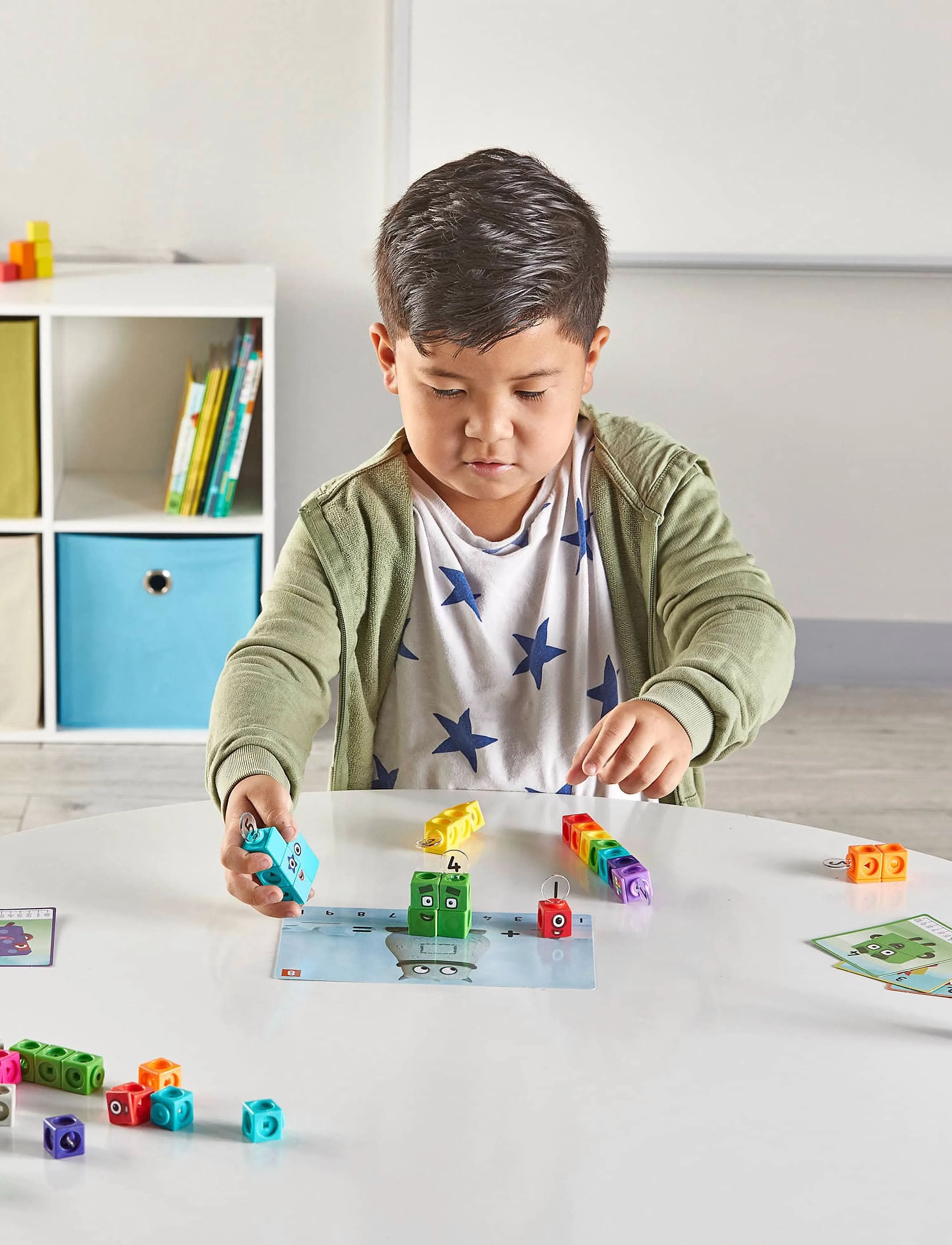Learning Resources - MathLink® Cubes Numberblocks® 1-10 Activity Set - lekset - multi coloured - 5