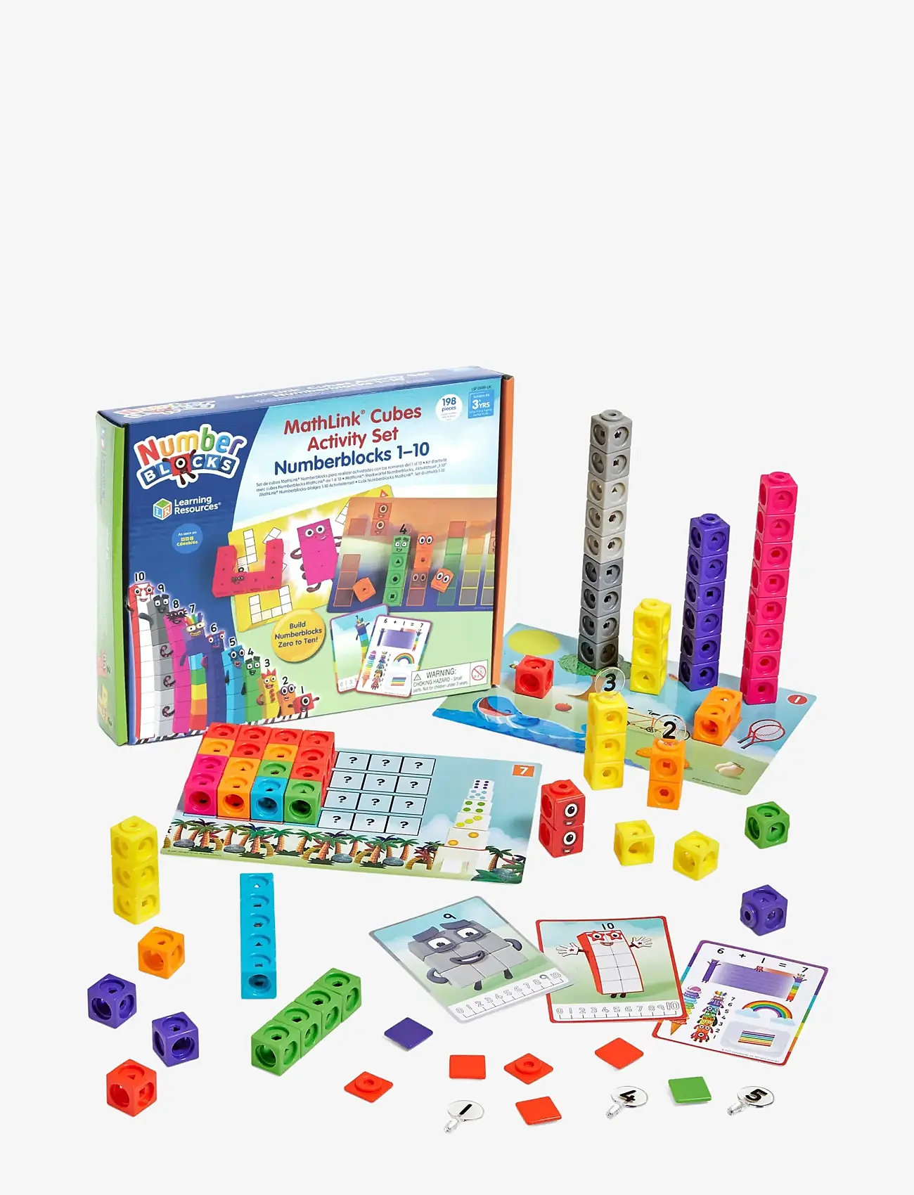 Learning Resources - MathLink® Cubes Numberblocks® 1-10 Activity Set - legesæt - multi coloured - 2