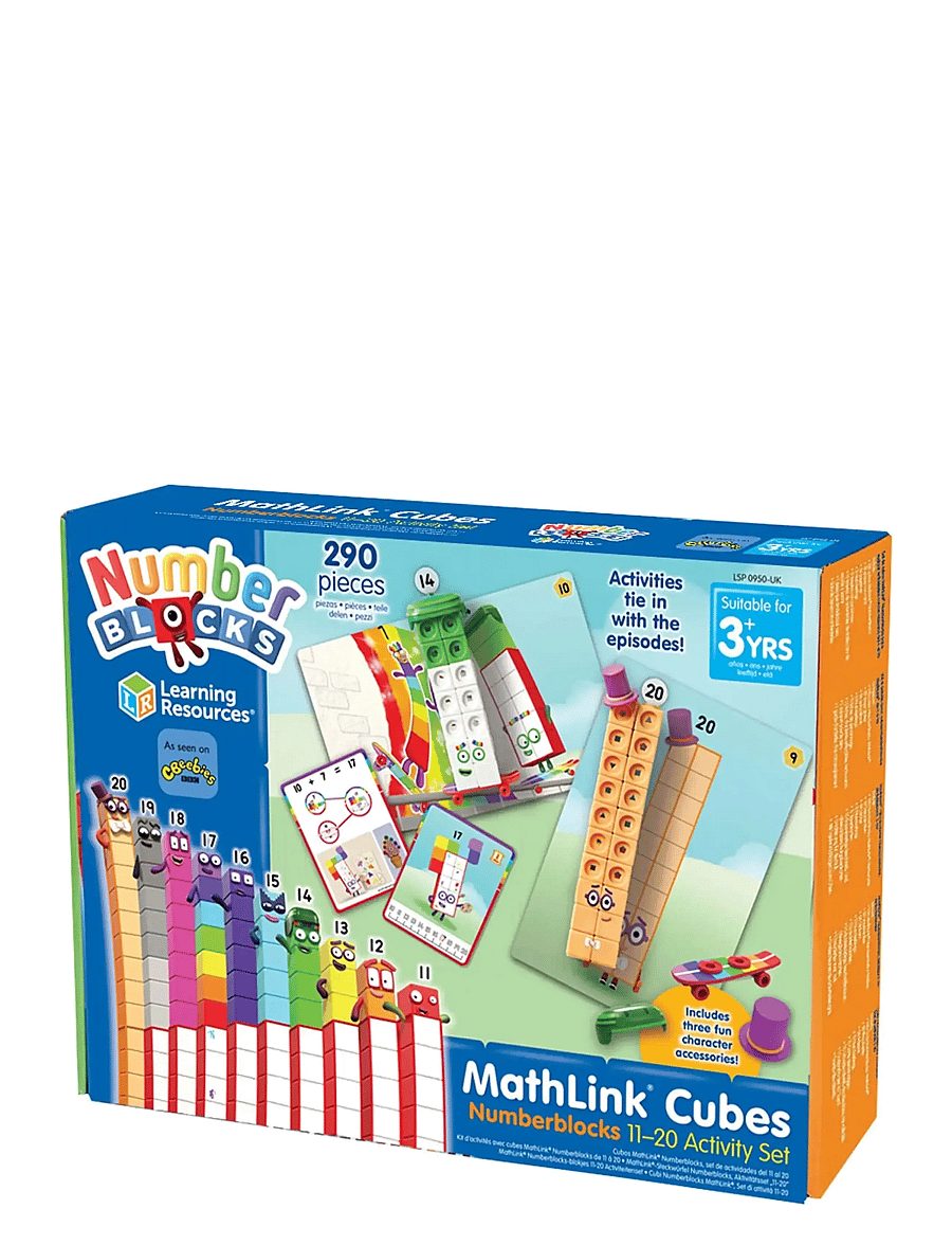 Learning Resources - MathLink® Cubes Numberblocks® 11-20 Activity Set - byggesett - multi coloured - 0