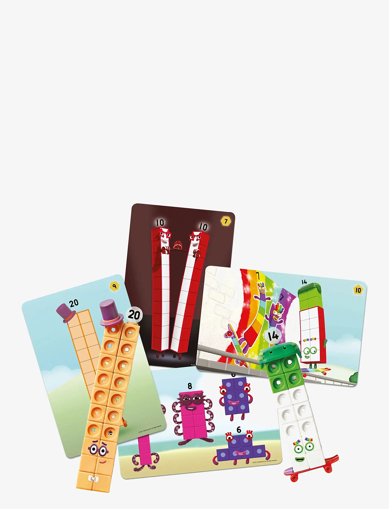 Learning Resources - MathLink® Cubes Numberblocks® 11-20 Activity Set - multi coloured - 1