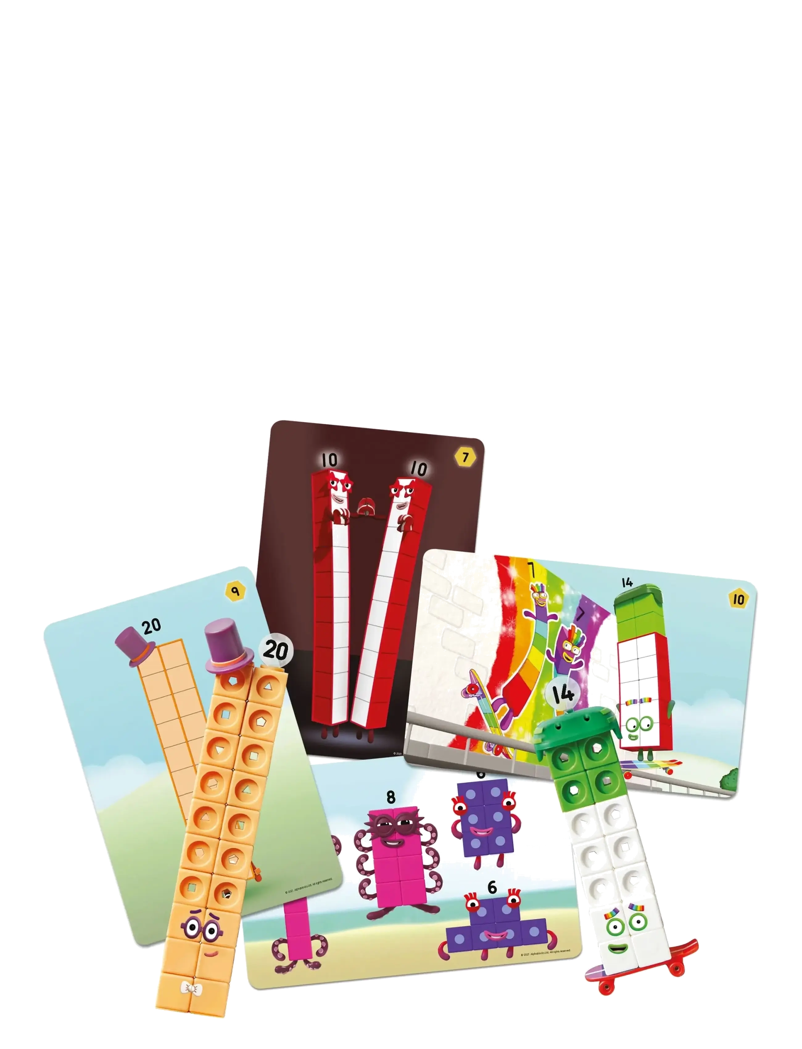 Learning Resources - MathLink® Cubes Numberblocks® 11-20 Activity Set - byggesett - multi coloured - 1