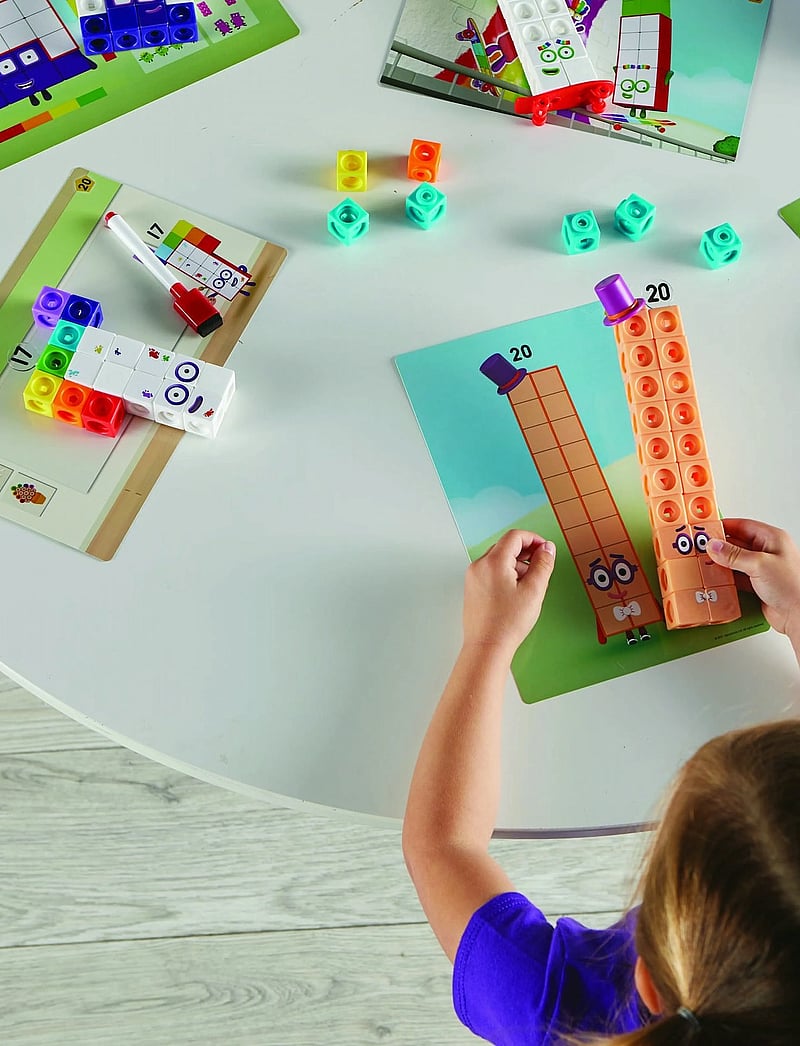 Learning Resources - MathLink® Cubes Numberblocks® 11-20 Activity Set - multi coloured - 5