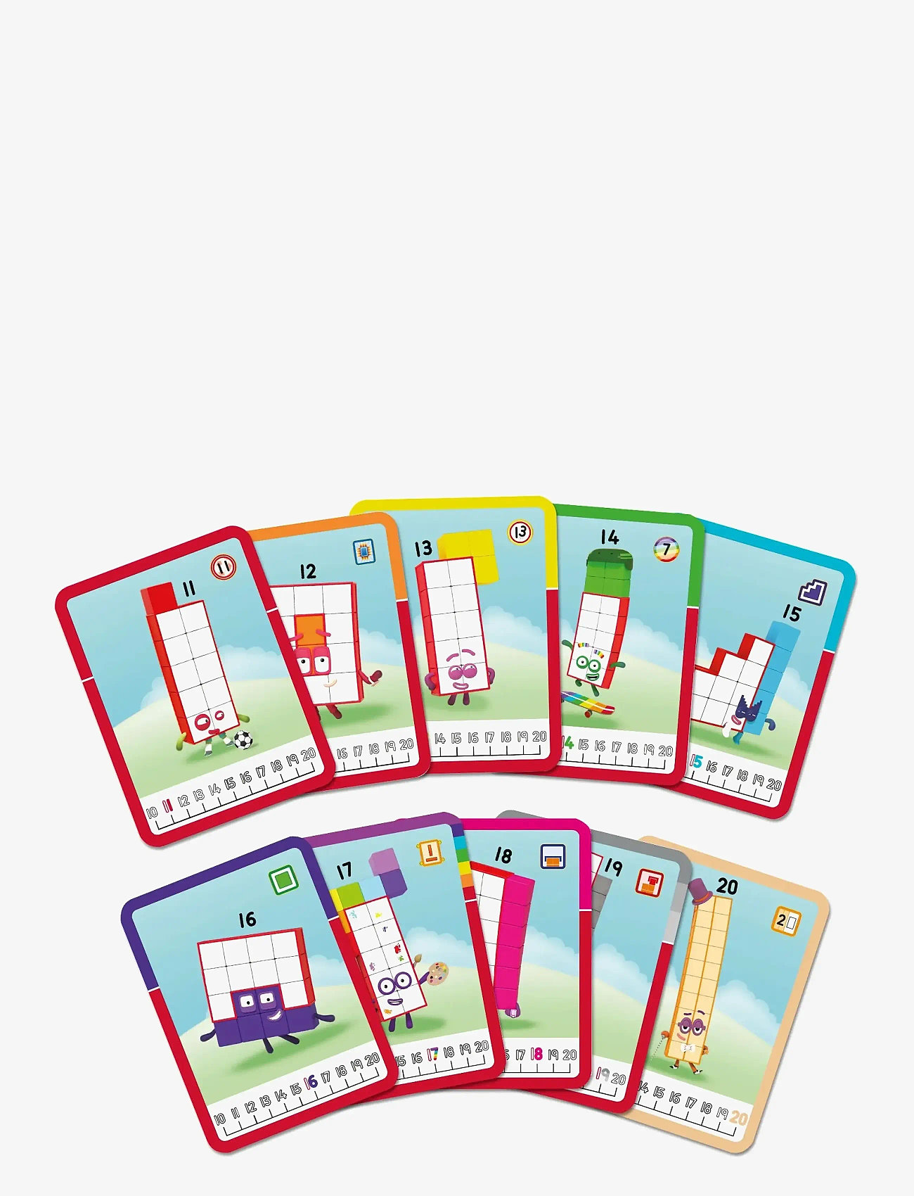 Learning Resources - MathLink® Cubes Numberblocks® 11-20 Activity Set - multi coloured - 2