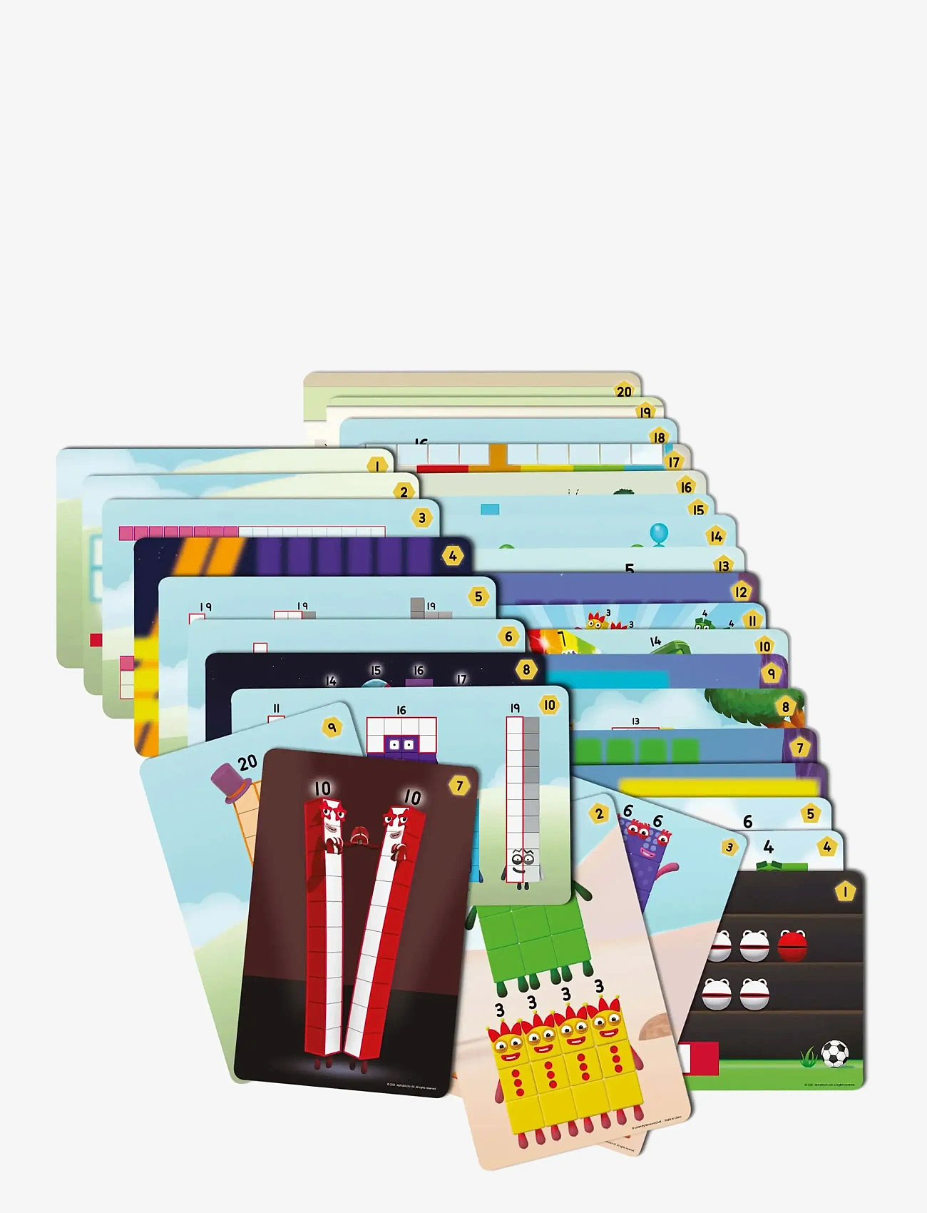 Learning Resources - MathLink® Cubes Numberblocks® 11-20 Activity Set - multi coloured - 3