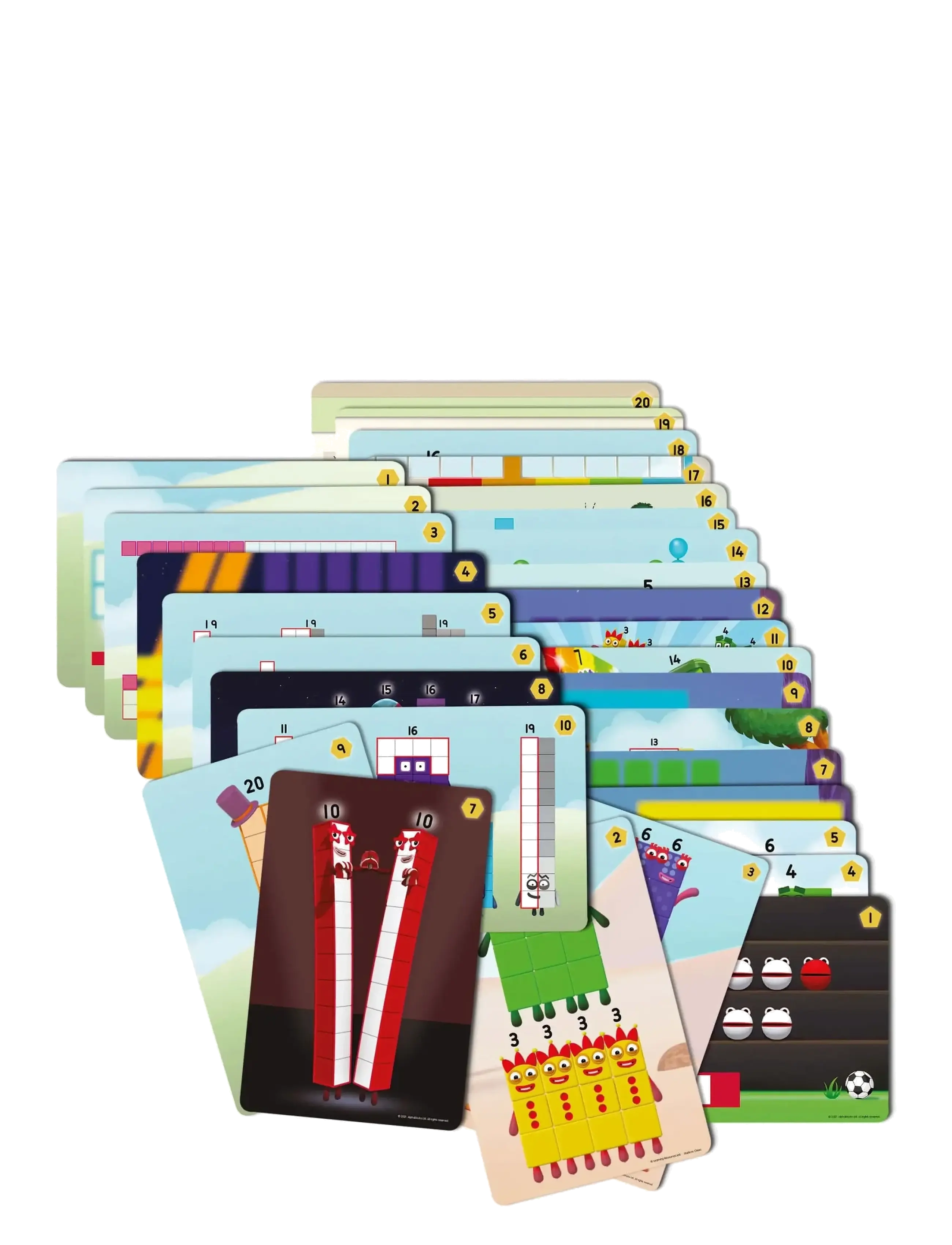 Learning Resources - MathLink® Cubes Numberblocks® 11-20 Activity Set - byggesett - multi coloured - 3