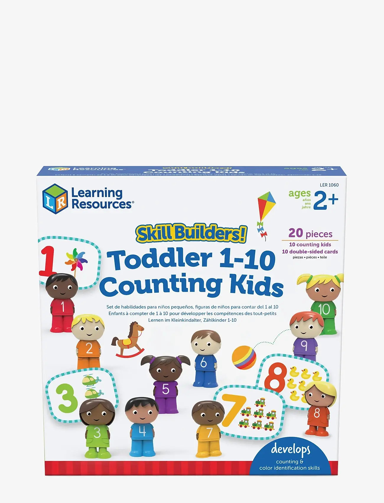 Learning Resources - Skill Builders! Toddler 1-10 Counting Kids - pædagogiske spil - multi coloured - 1