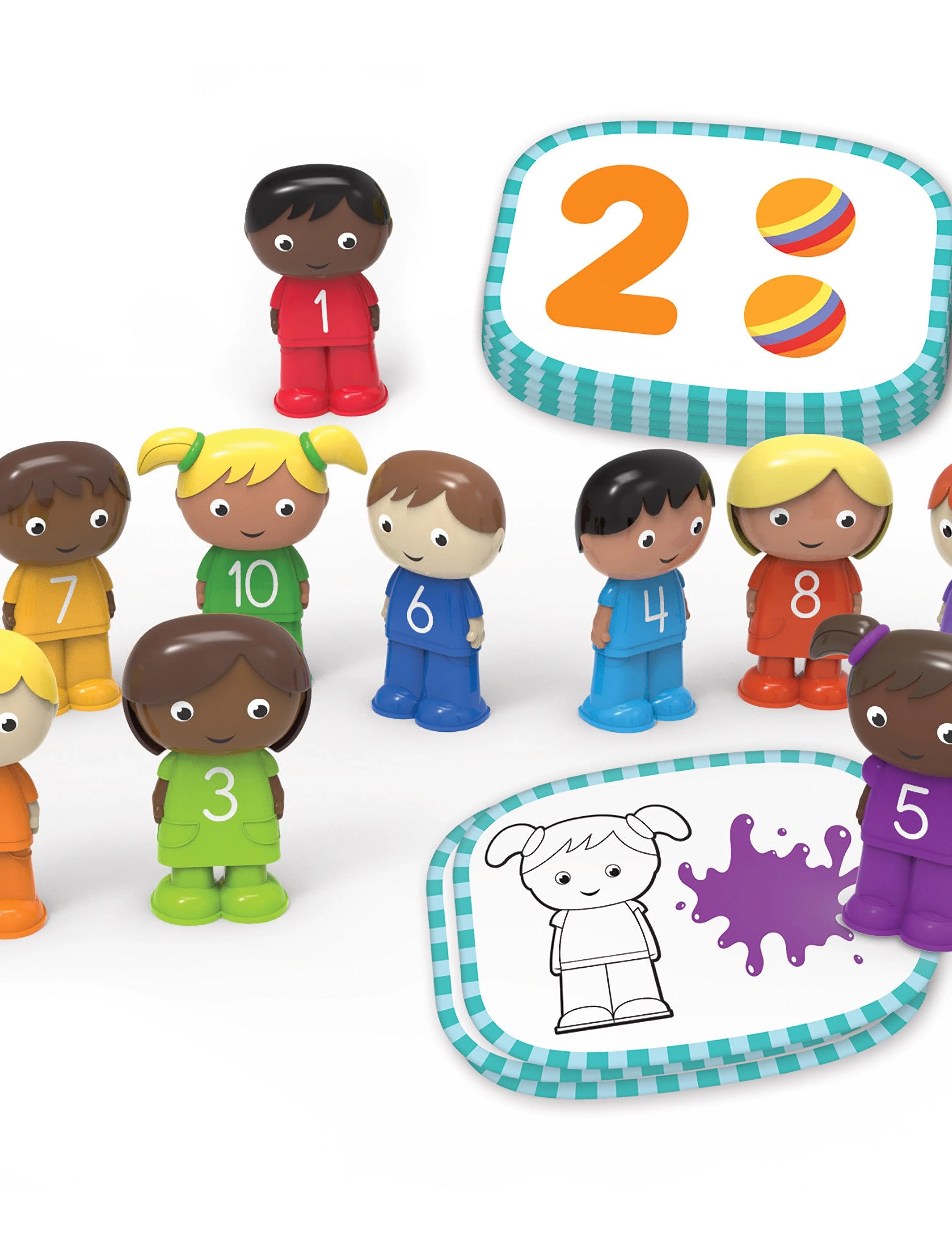 Learning Resources Skill Builders! Toddler 1-10 Counting Kids, One Size, White, Spil > Pædagogiske Spil, Børn