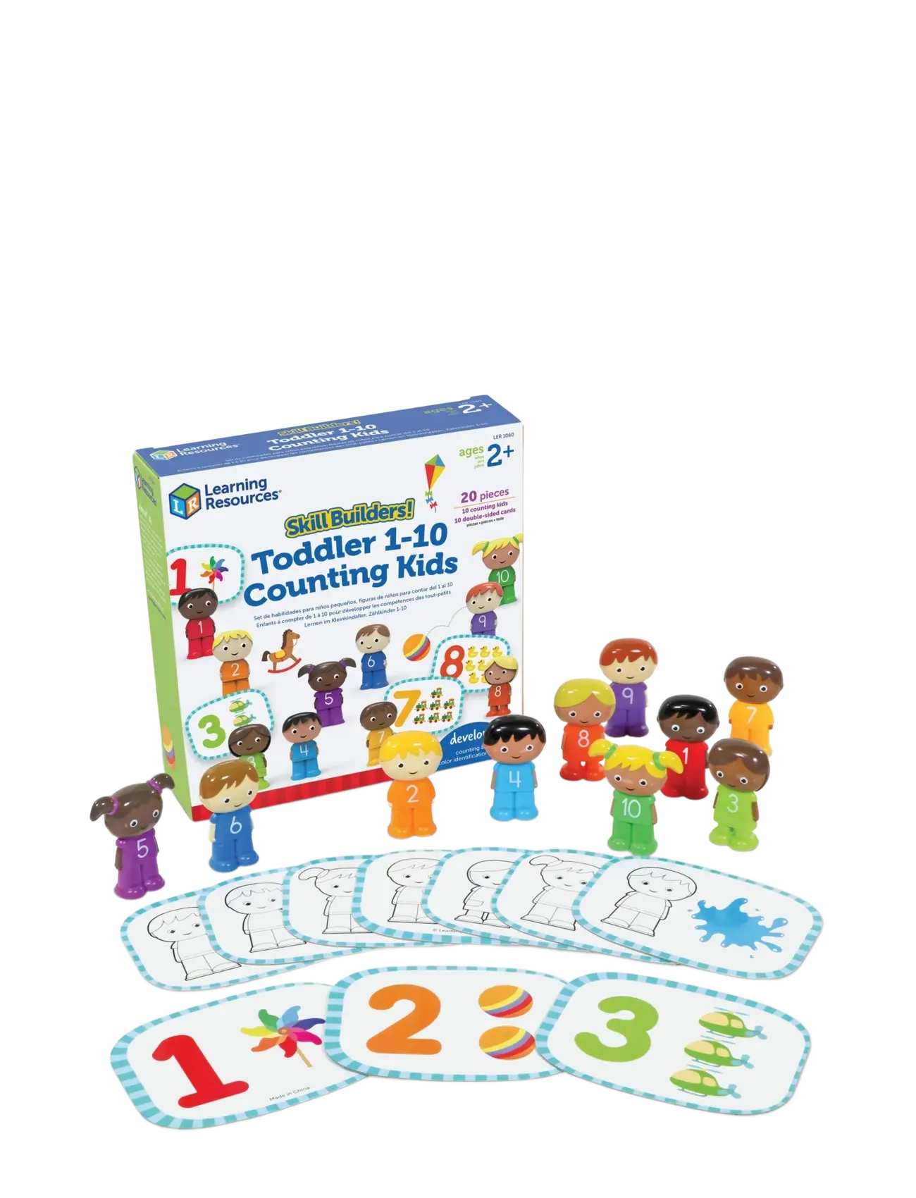 Learning Resources - Skill Builders! Toddler 1-10 Counting Kids - oppimispelit - multi coloured - 2