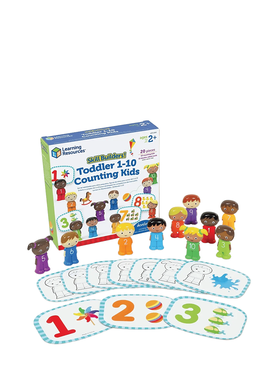 Learning Resources - Skill Builders! Toddler 1-10 Counting Kids - educational games - multi coloured - 1