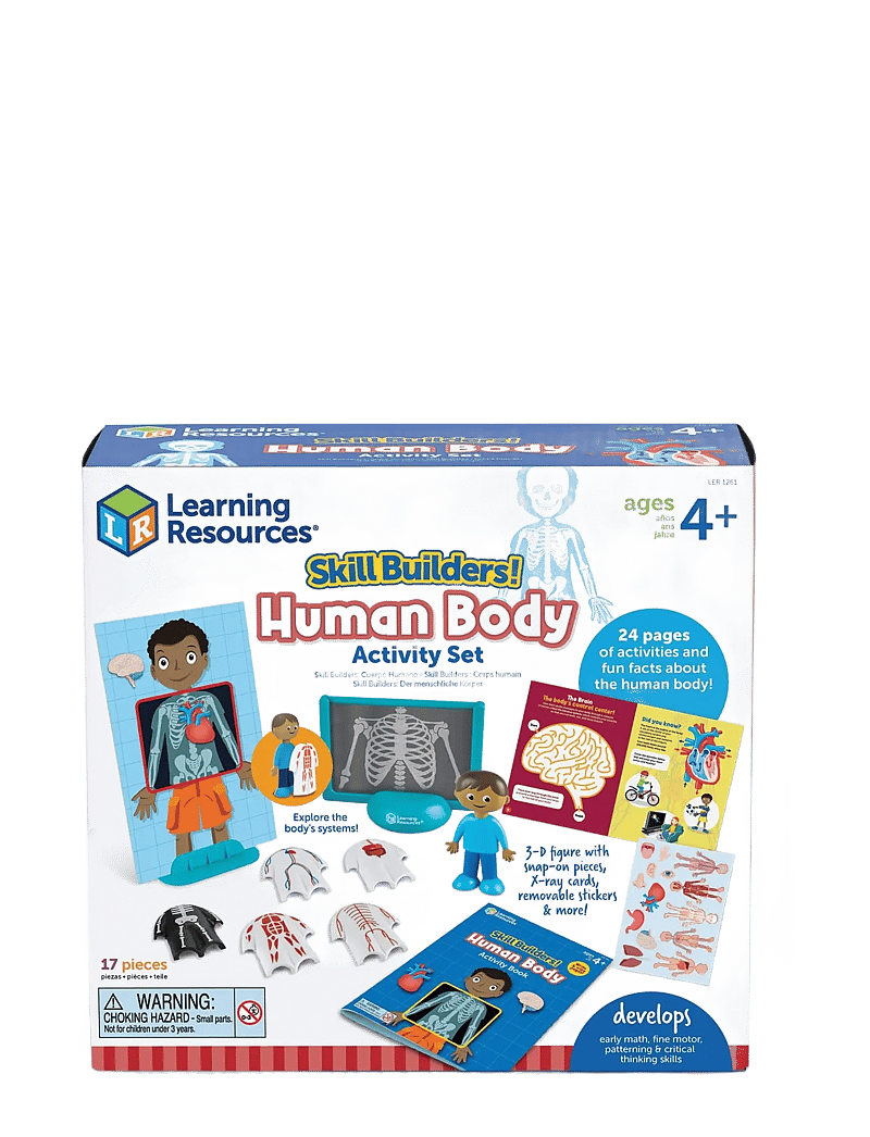 Learning Resources - Skill Builders! Human Body - educational games - multi coloured - 0