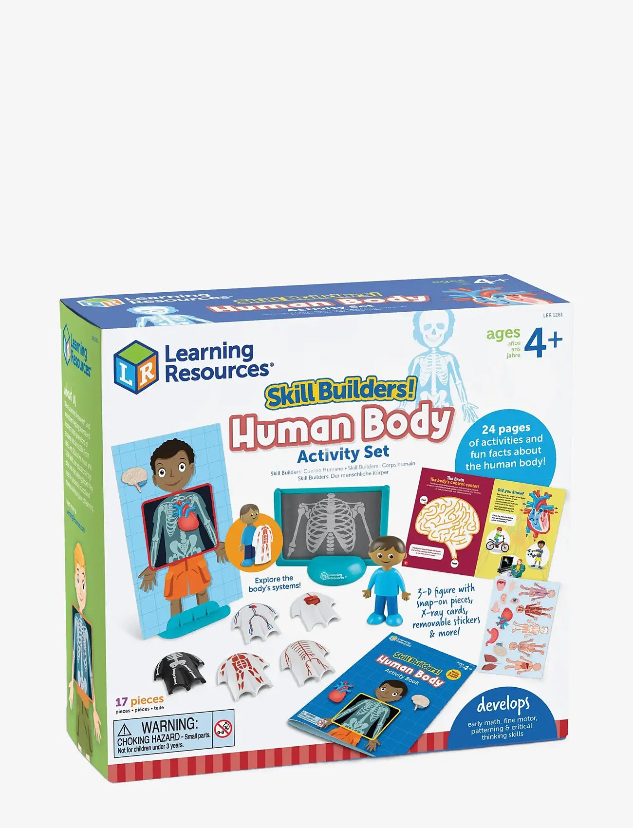 Learning Resources - Skill Builders! Human Body - multi coloured - 1