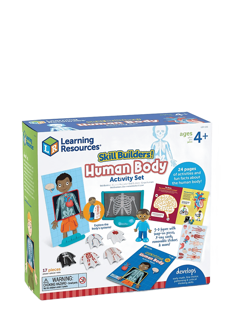 Learning Resources - Skill Builders! Human Body - educational games - multi coloured - 1