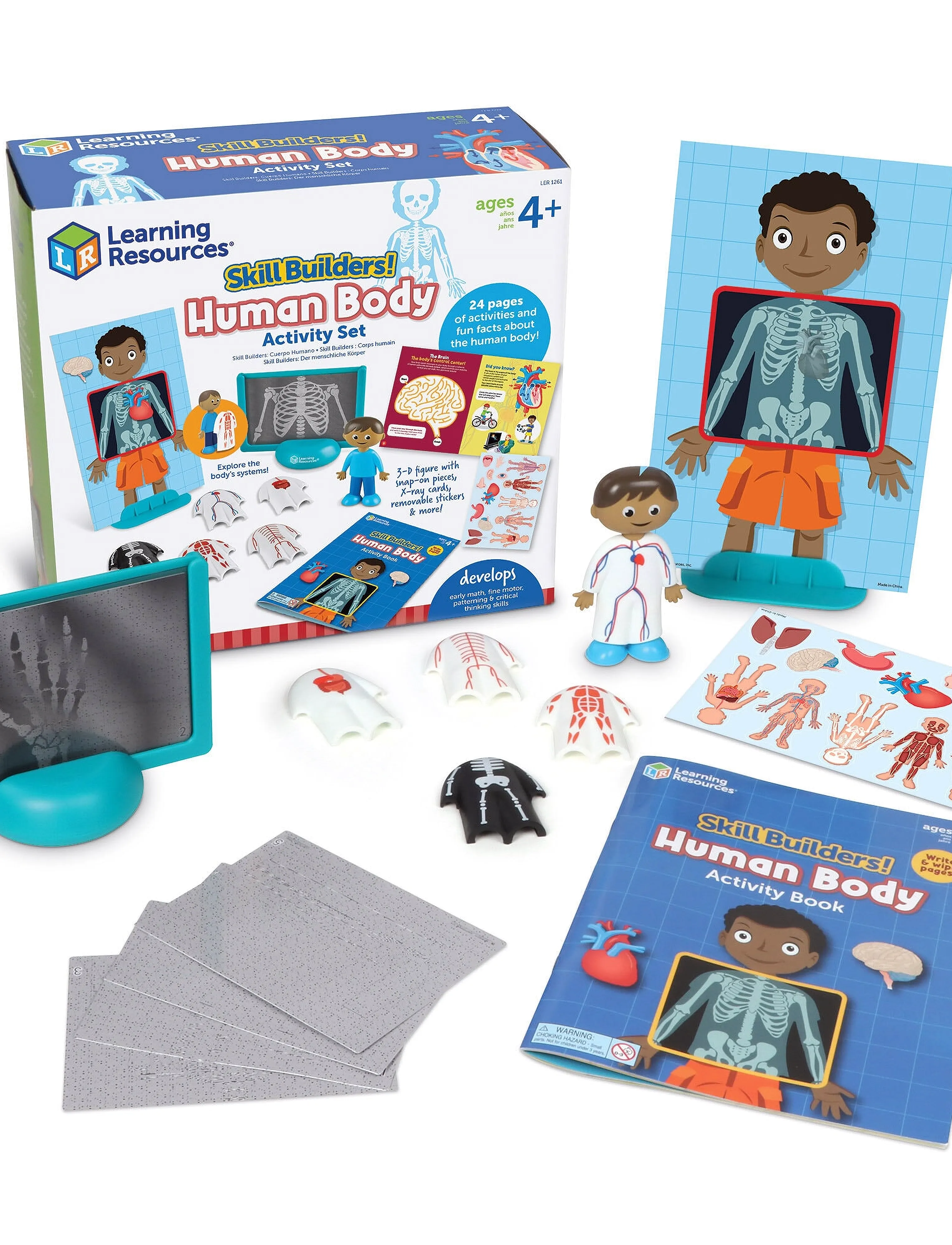 Learning Resources Skill Builders! Human Body, One Size, White, Spil > Pædagogiske Spil, Børn