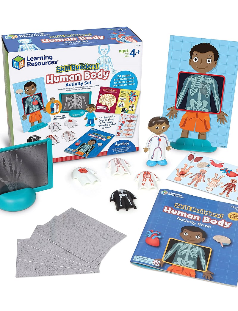 Learning Resources - Skill Builders! Human Body - educational games - multi coloured - 2