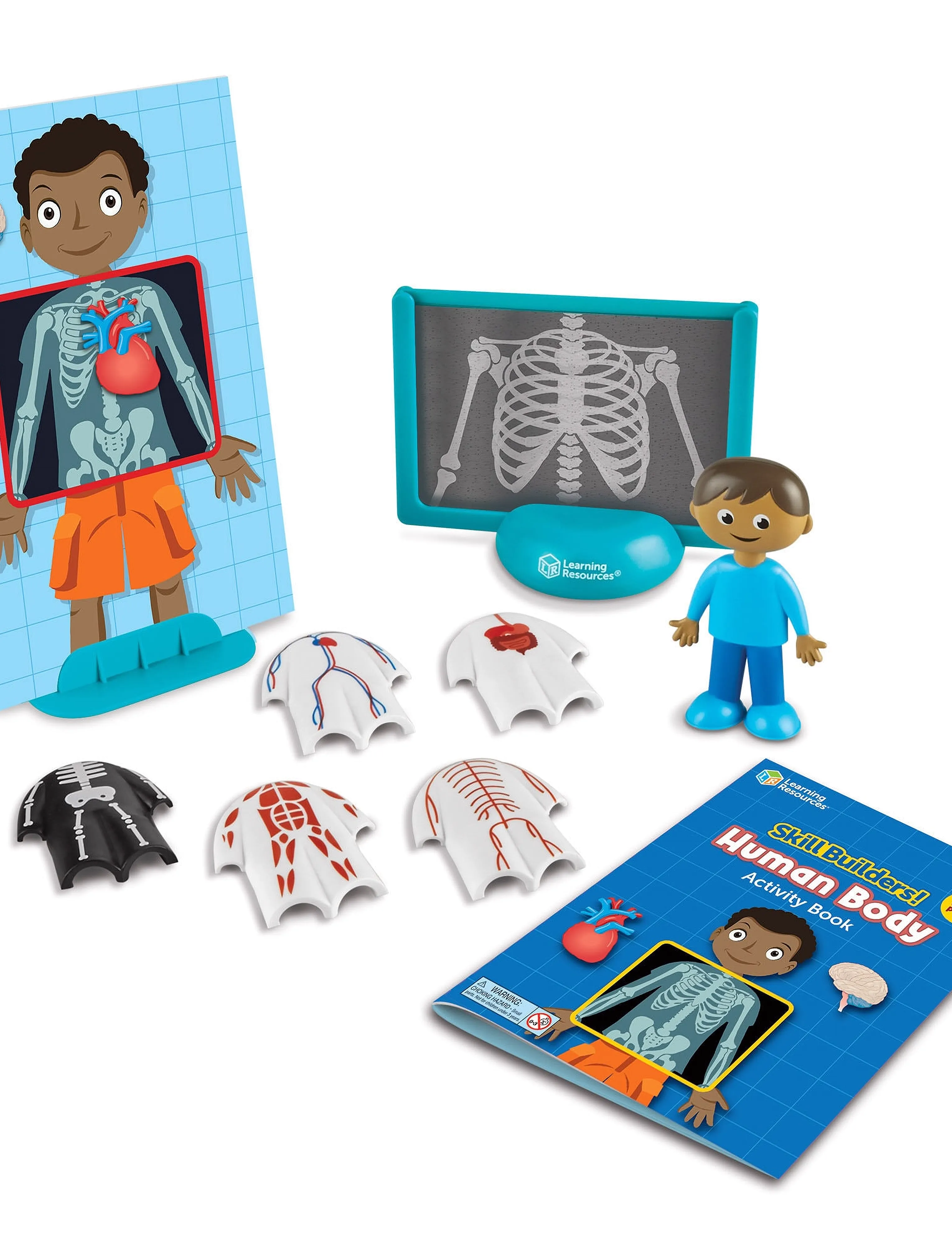 Learning Resources - Skill Builders! Human Body - lærerike spill - multi coloured - 3
