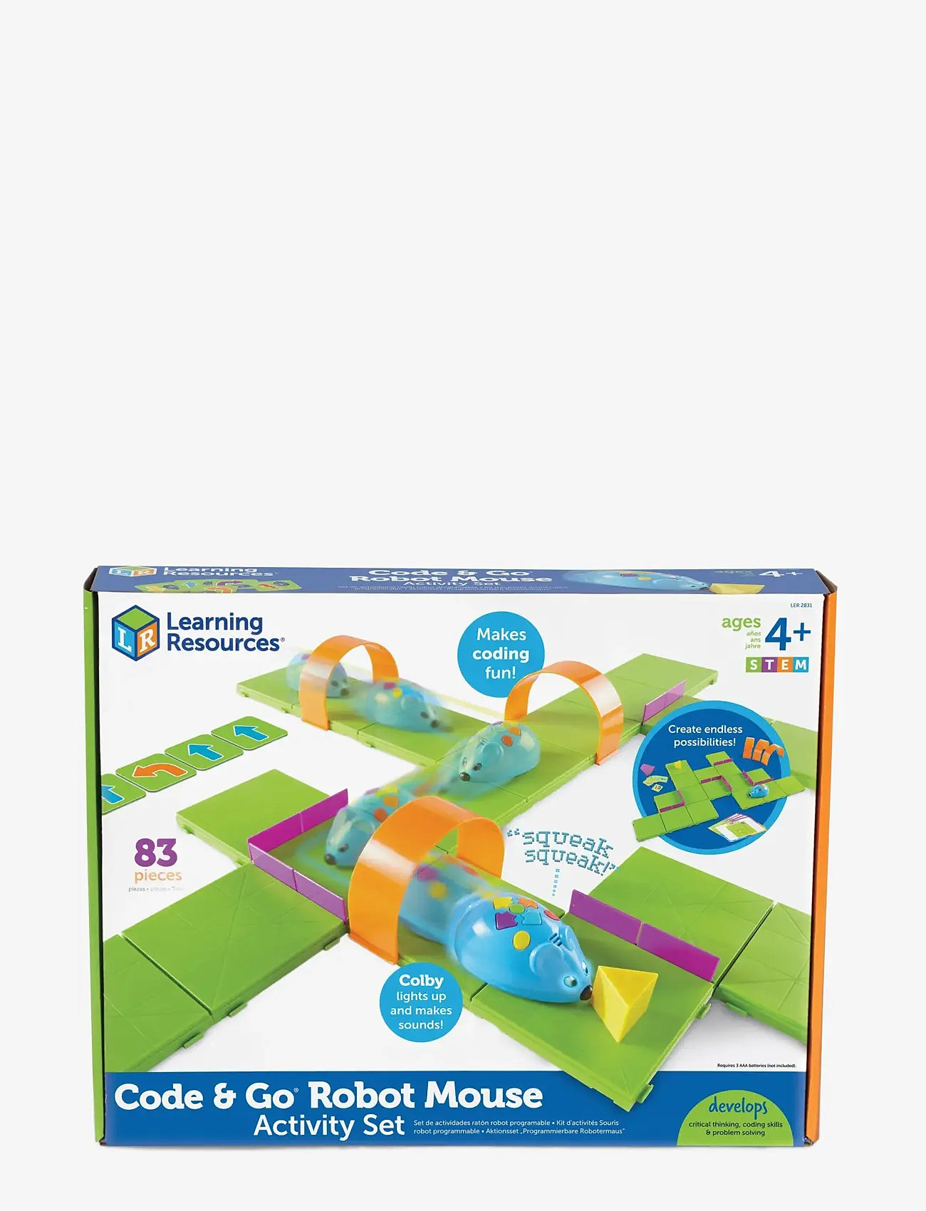 Learning Resources - Code & Go® Robot Mouse Activity Set - multi coloured - 0