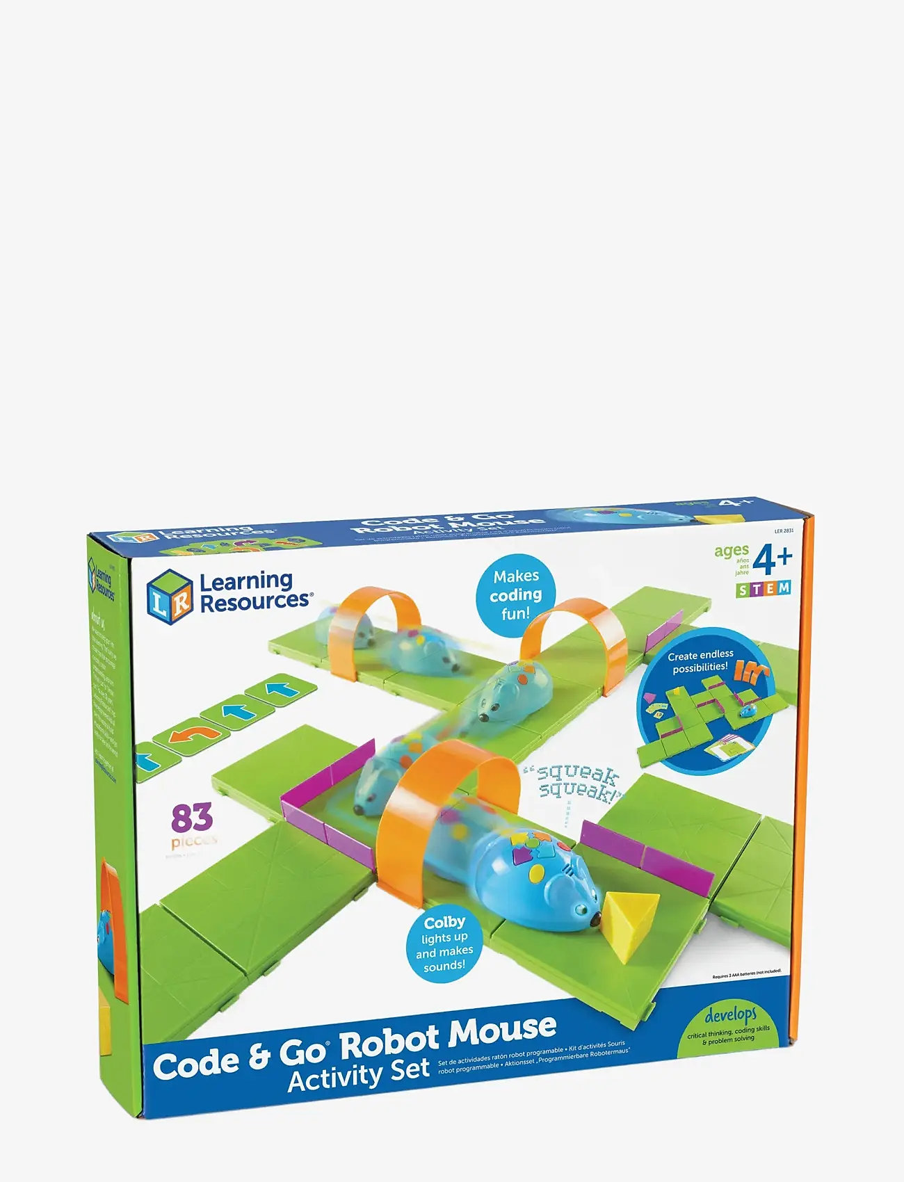 Learning Resources - Code & Go® Robot Mouse Activity Set - multi coloured - 1