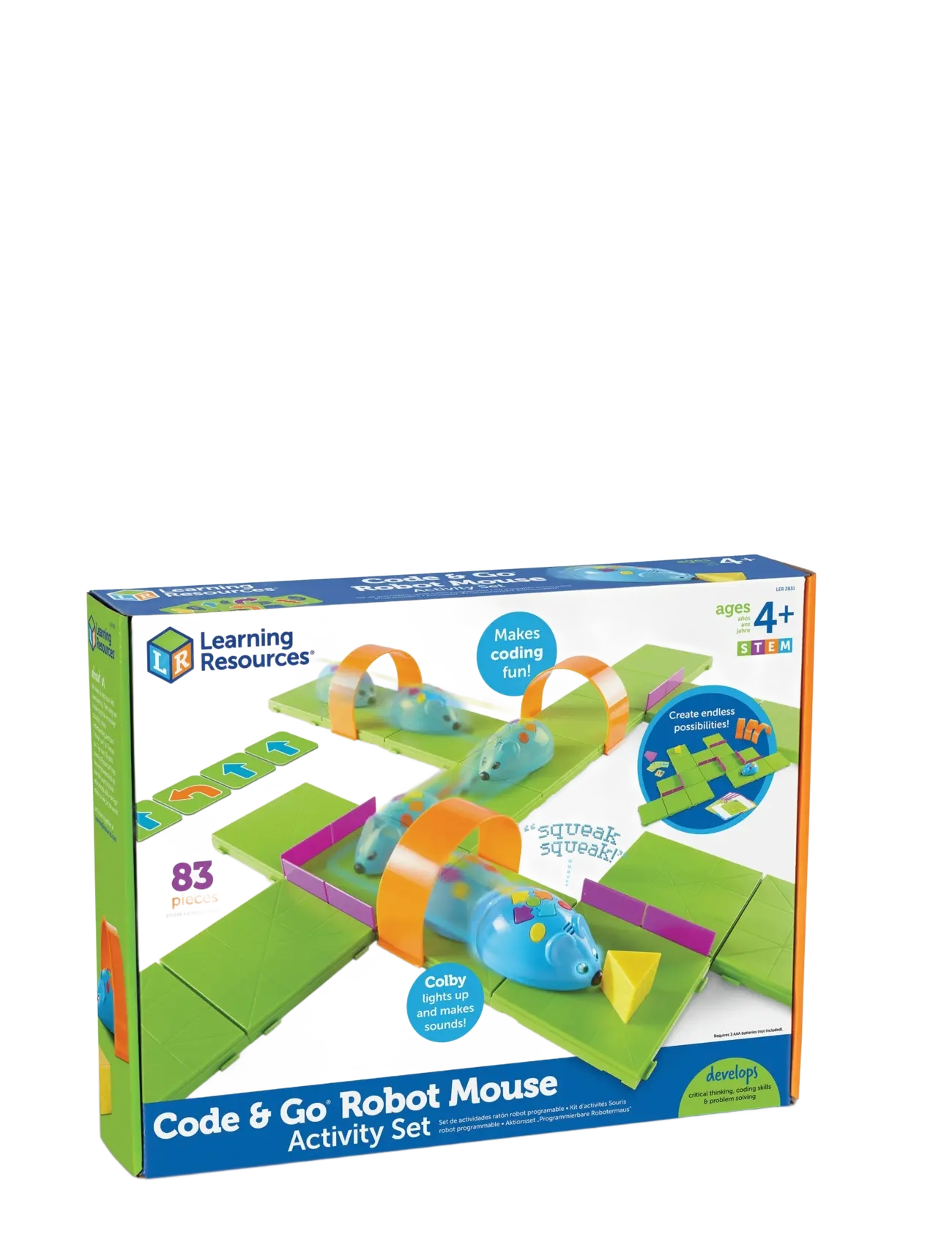 Learning Resources - Code & Go® Robot Mouse Activity Set - lekset - multi coloured - 1
