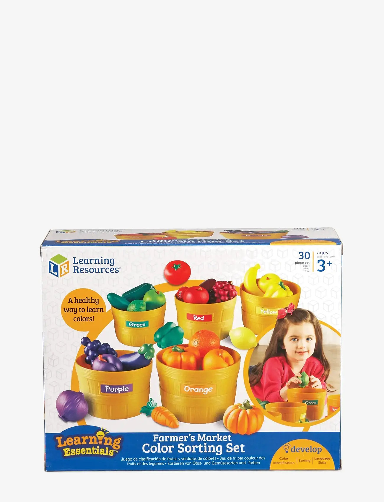 Learning Resources - Farmer's Market Colour Sorting Set - legesæt - multi coloured - 0