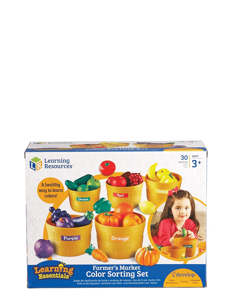 Learning Resources - Farmer's Market Colour Sorting Set - play sets - multi coloured - 0