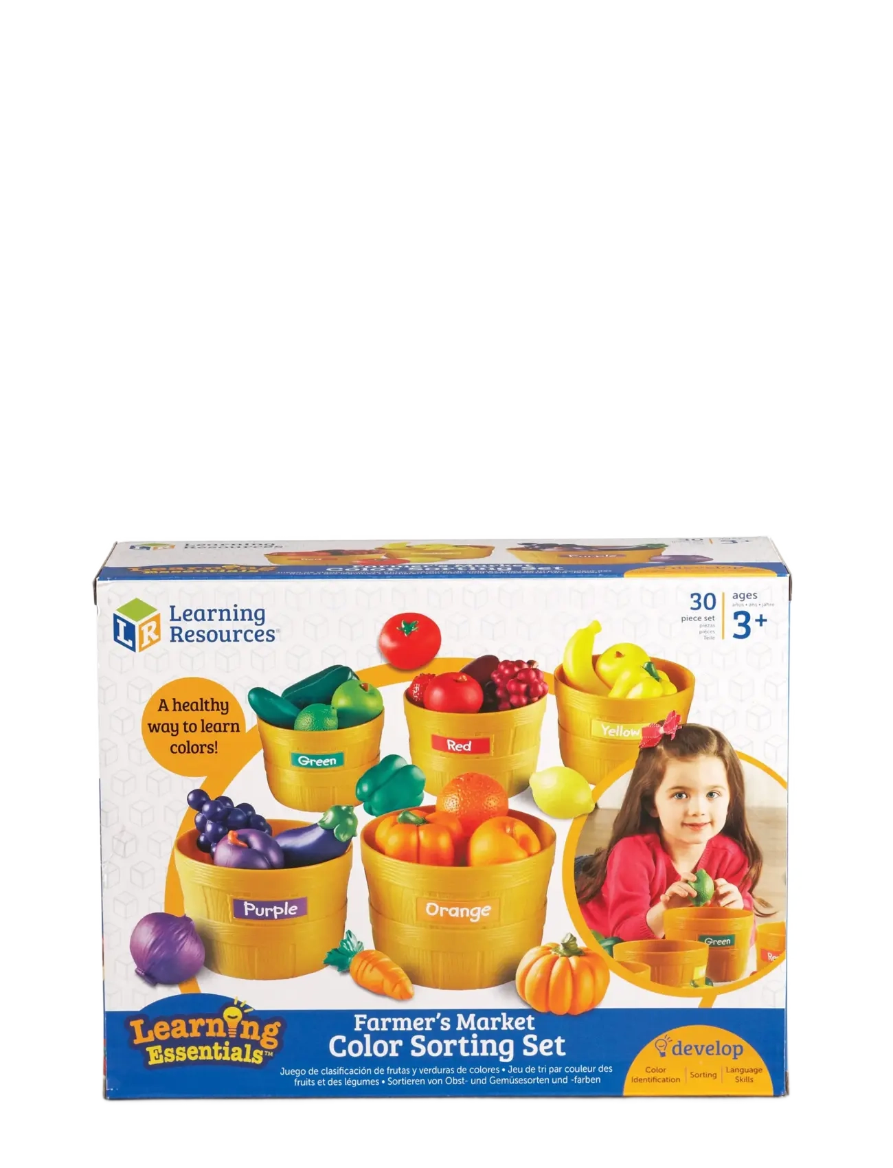 Learning Resources Farmer's Market Colour Sorting Set - App deal - MULTI COLOURED / yellow
