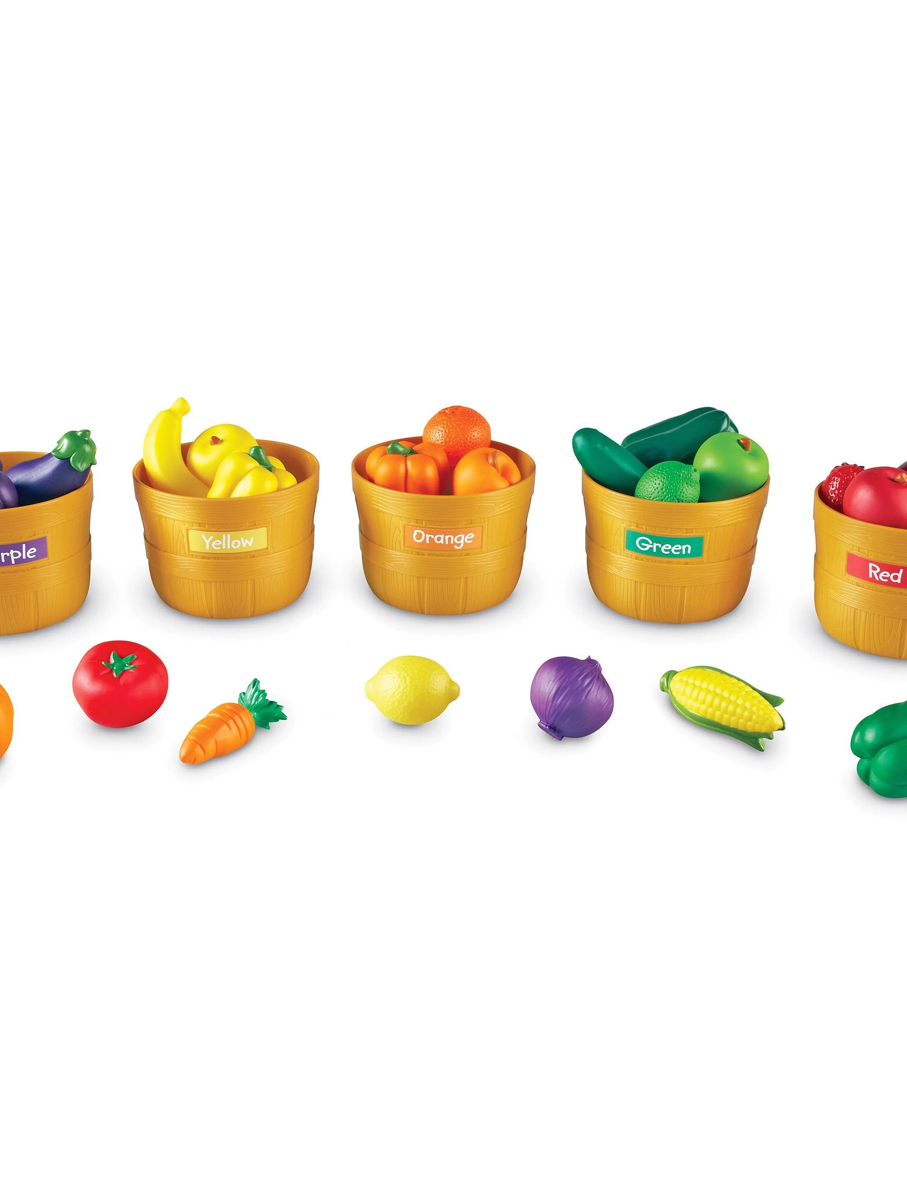 Learning Resources Farmer's Market Colour Sorting Set, Børn, Play Sæt, Gul, Str: ONE SIZE