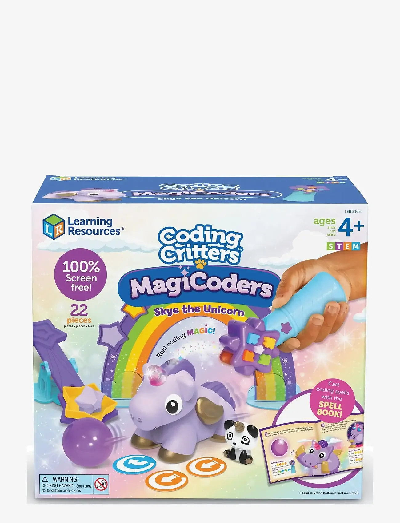 Learning Resources - Coding Critters® MagiCoders: Skye the Unicorn - multi coloured - 0